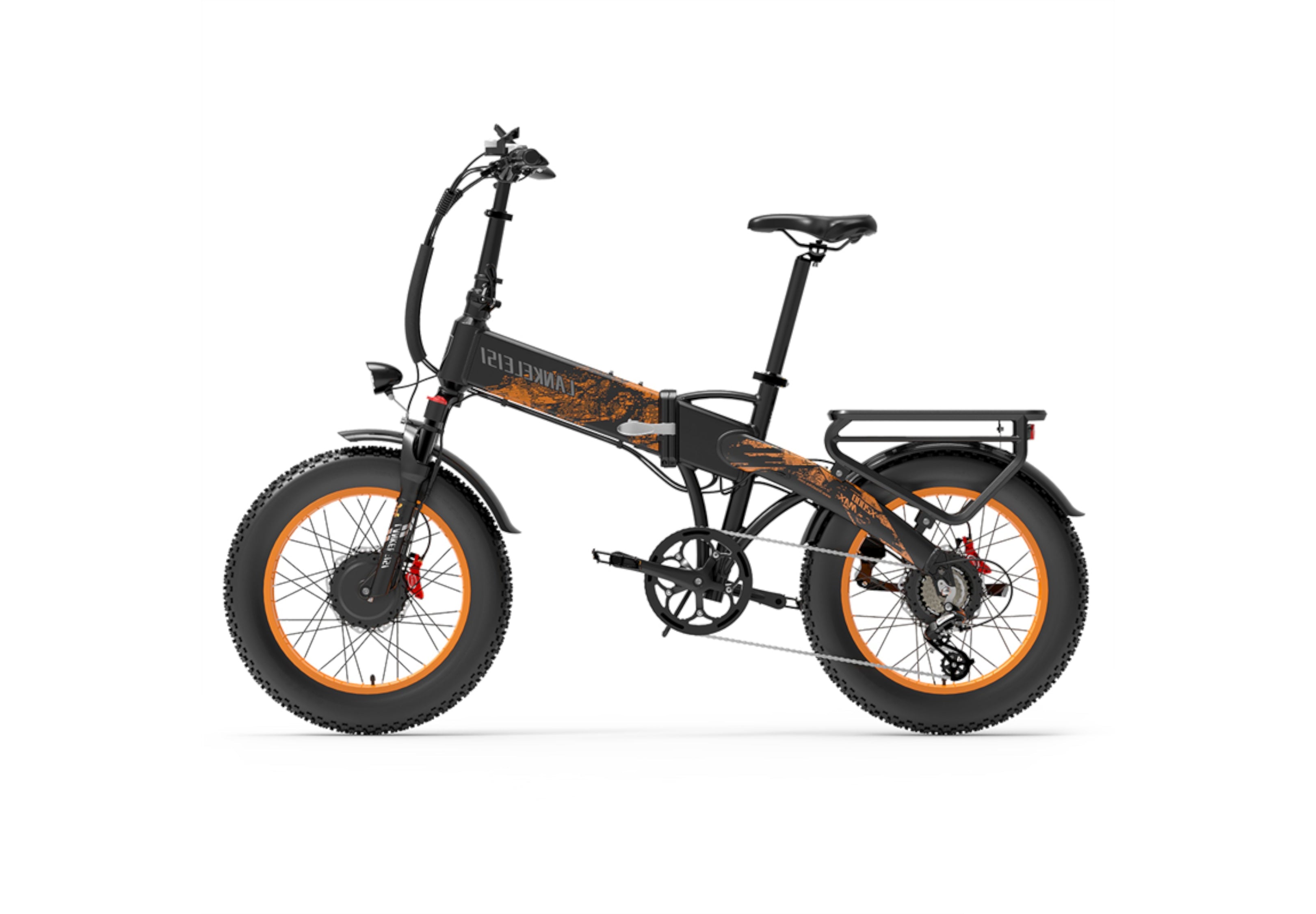 Vélo électrique urbain X2000 MAX (couleur orange)