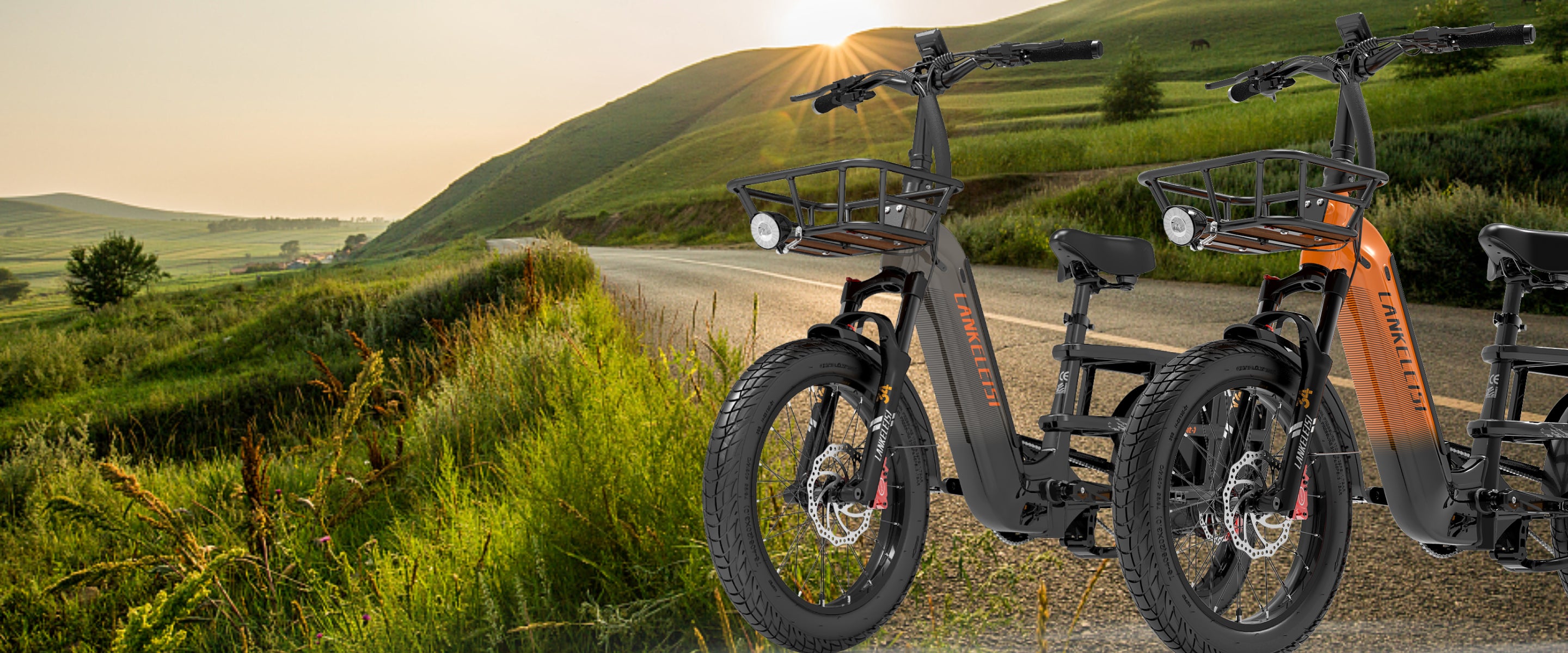 Vélo cargo électrique