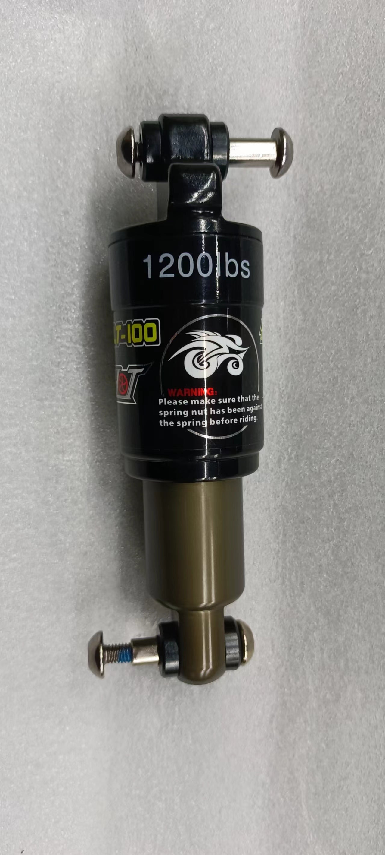 【Version améliorée】 Lankeleisi Amortisseur arrière 1200ibs Longueur 130mm