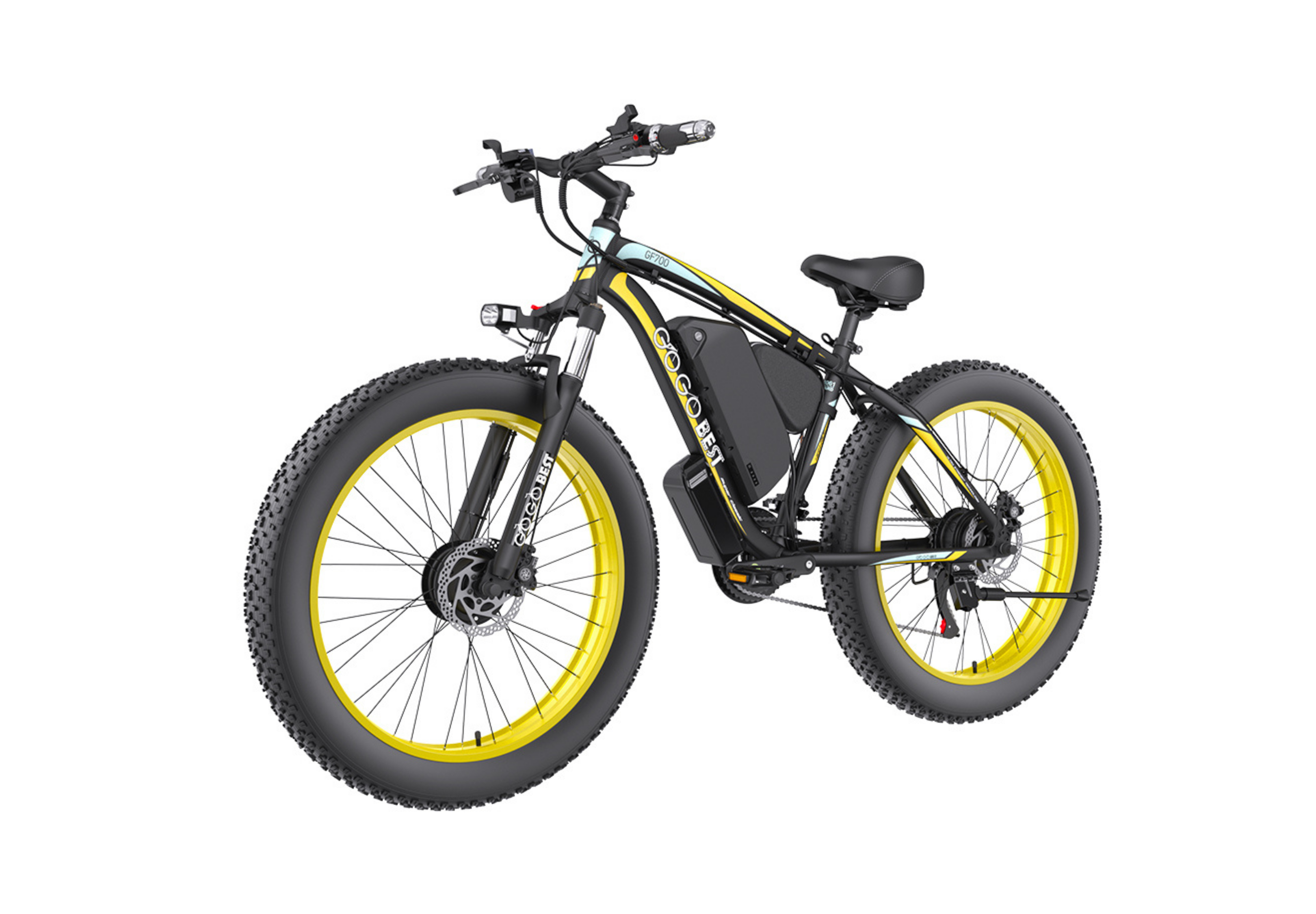 GOGOBEST GF700 1000W VTT électrique-Yellow