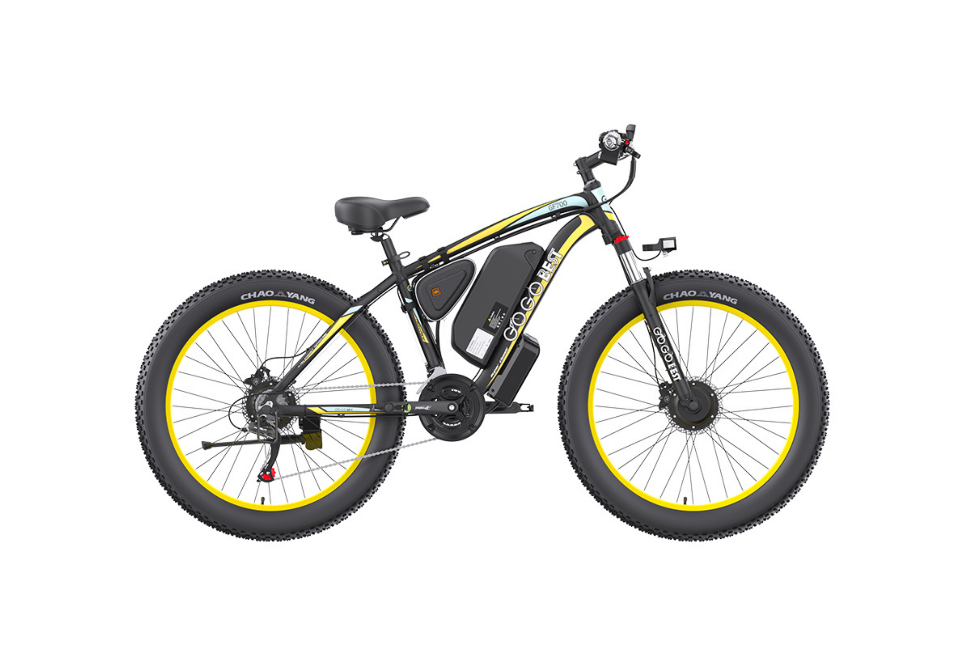 GOGOBEST GF700 Fat Bike Électrique-Yellow