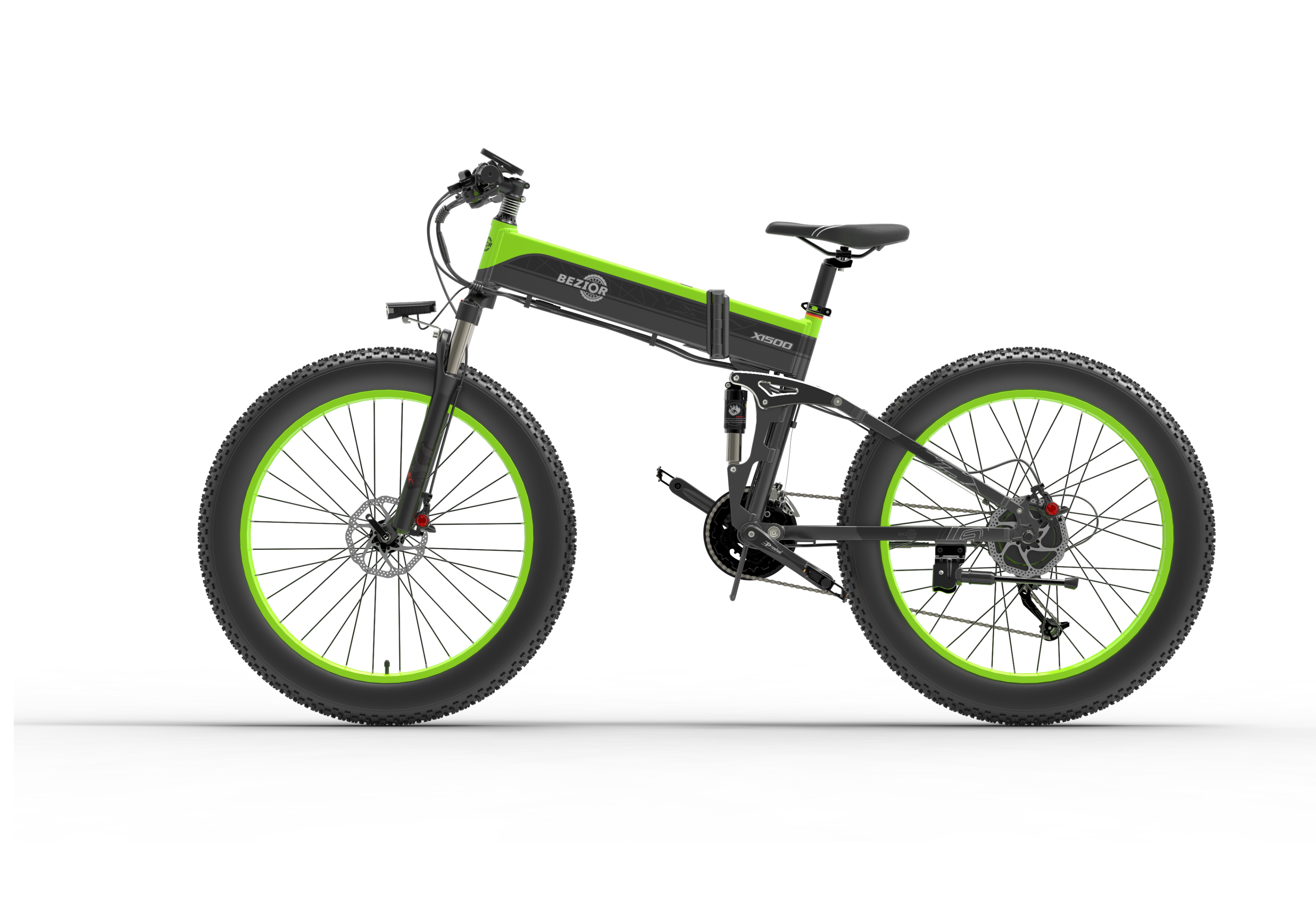 Bezior X1500 VTT Électrique-Green