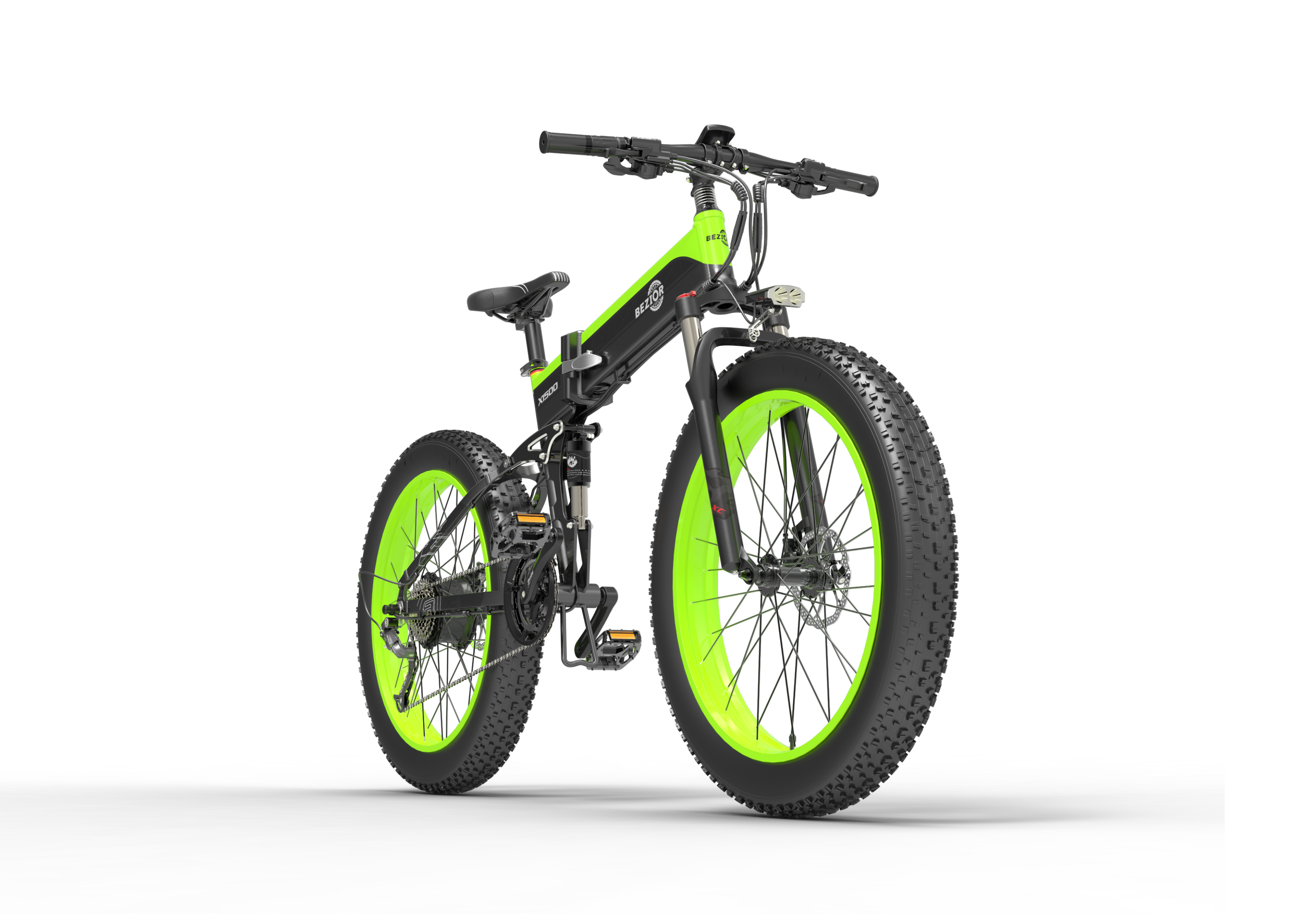 Bezior X1500 Vélo Électrique de Ville-Green