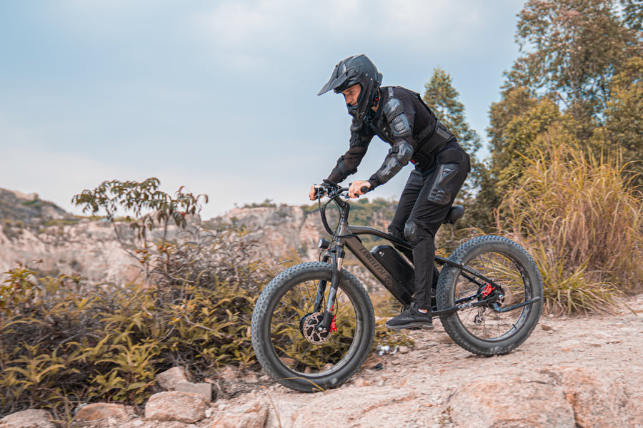 Large selection of electric bikes