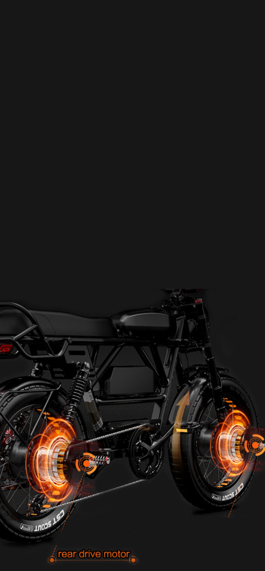 Équipé d'un moteur sans balai de 2000 W