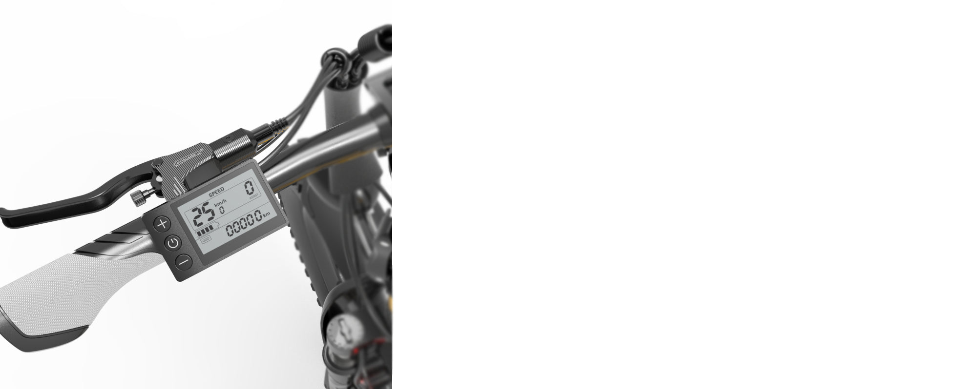 Vélo de ville électrique ES500PRO avec écran LCD