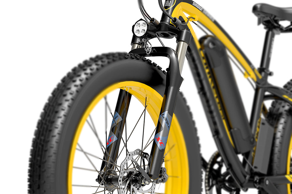Amortisseur de fourche avant pour vélo électrique LANKELEISI - LANKELEISI FRAmortisseur de fourche avant pour vélo électrique LANKELEISILANKELEISILANKELEISI FRLANKELEISI FR3197208012182Amortisseur de fourche avant LANKELEISI - image d'effet 1