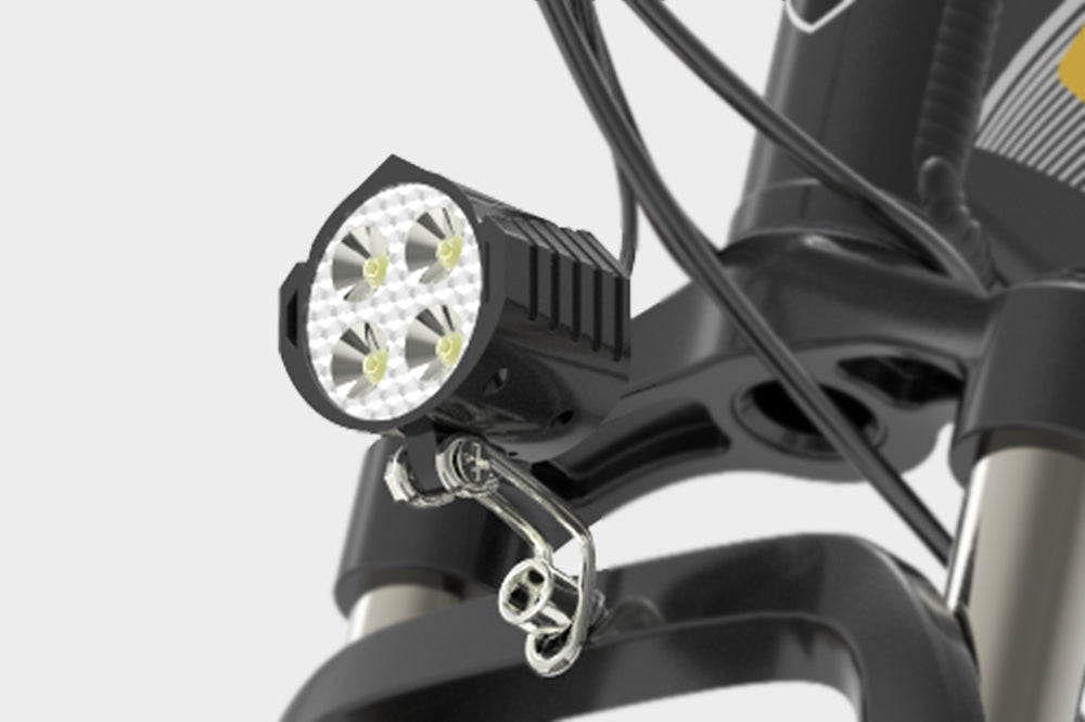 Effet des phares de vélos électriques 3