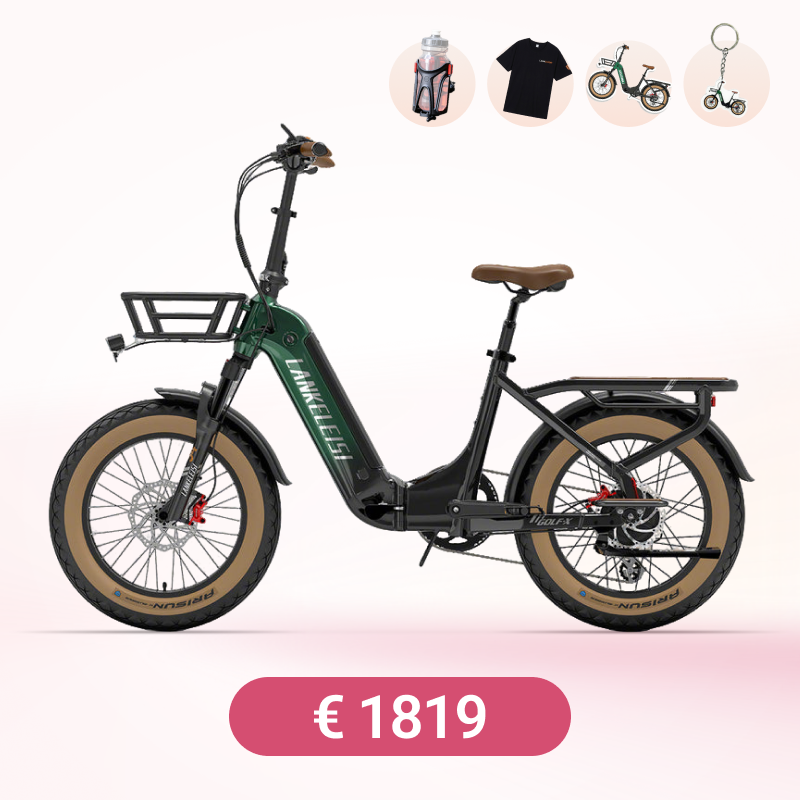 LANKELEISI GOLF-X 960Wh Urbain Pliable à Cadre Bas Vélo Électrique (Nouveau)