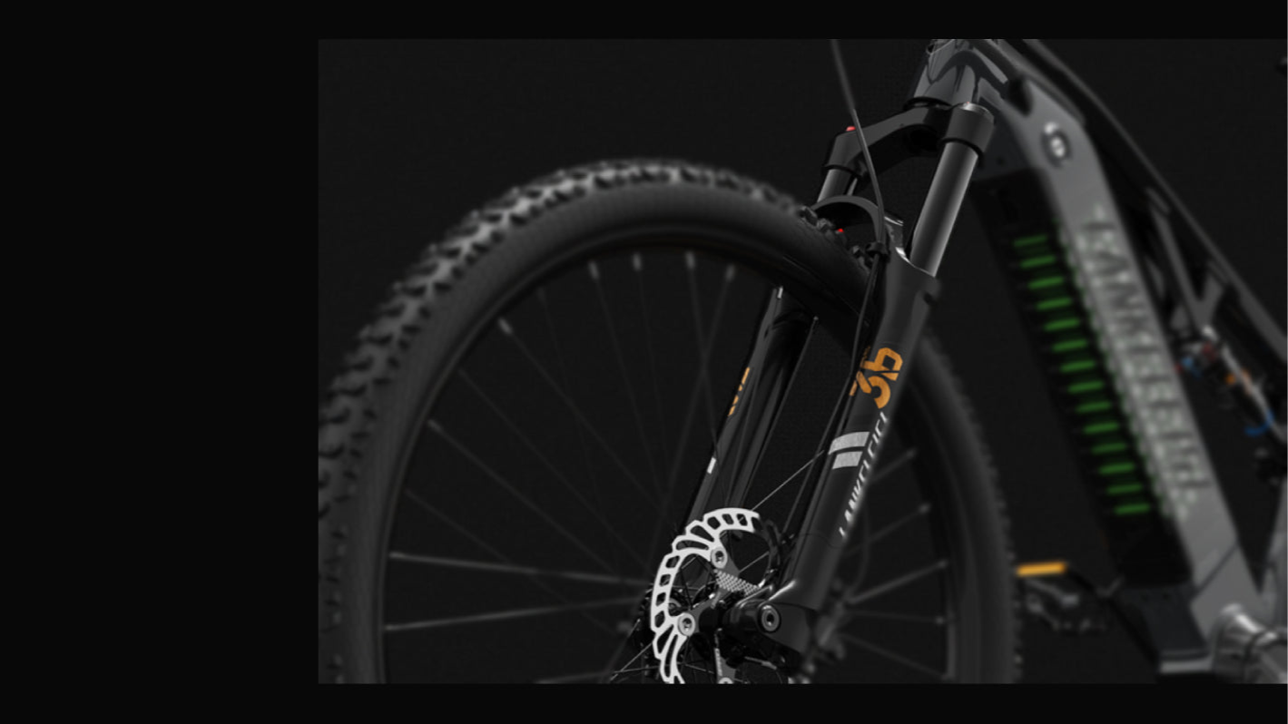 Équipé d'un système de suspension à quatre voies