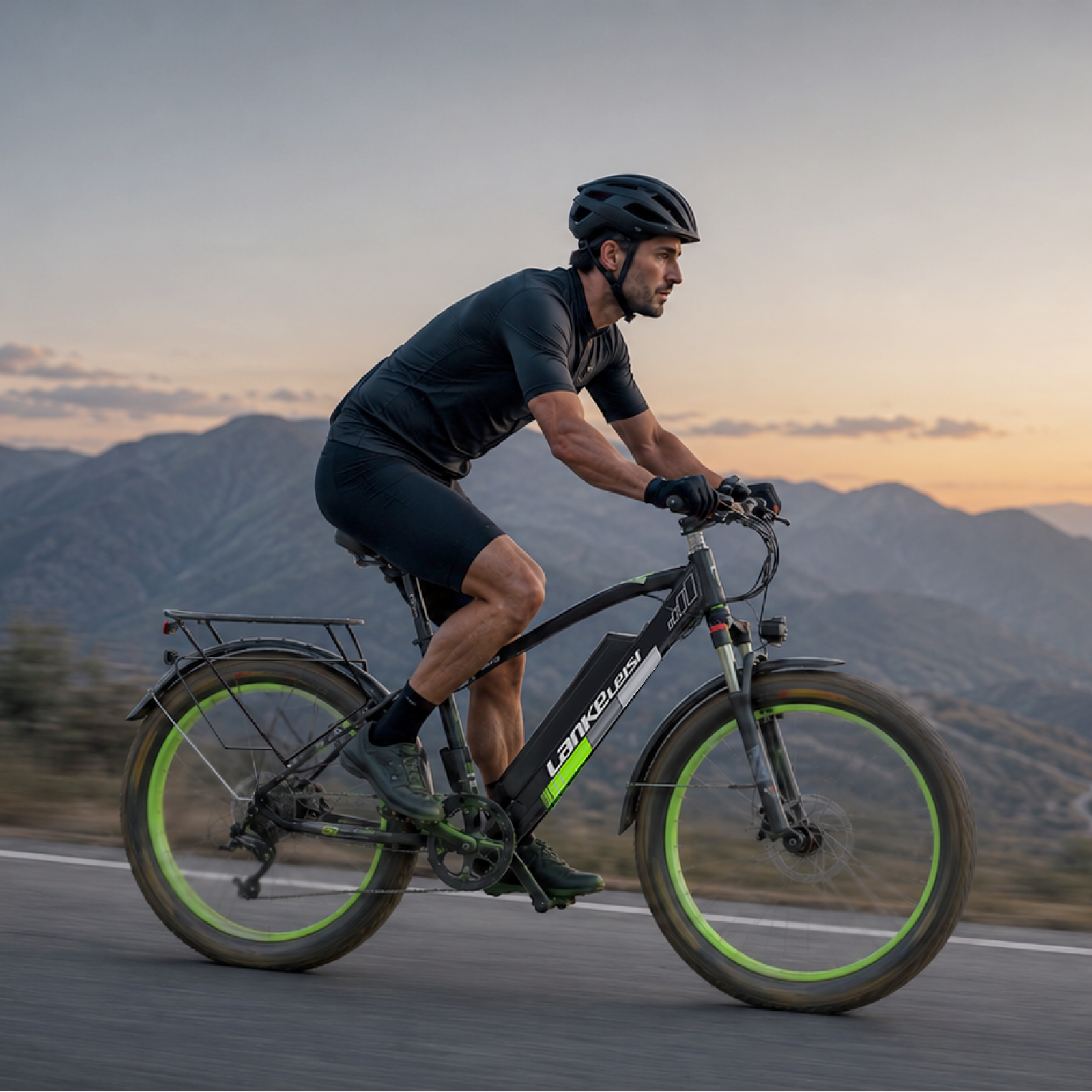 LANKELEISI XC4000 Fat Tire Electric Bike