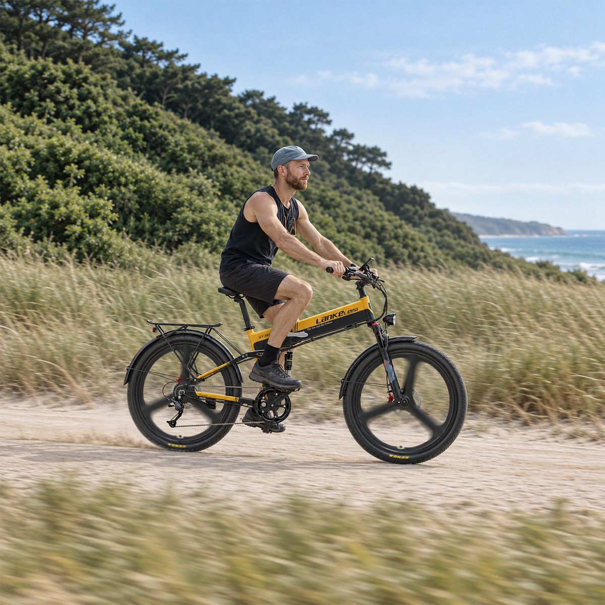 Dukawey Silvertip8 1000W Fat Tire Electric Bike – 26 inch
