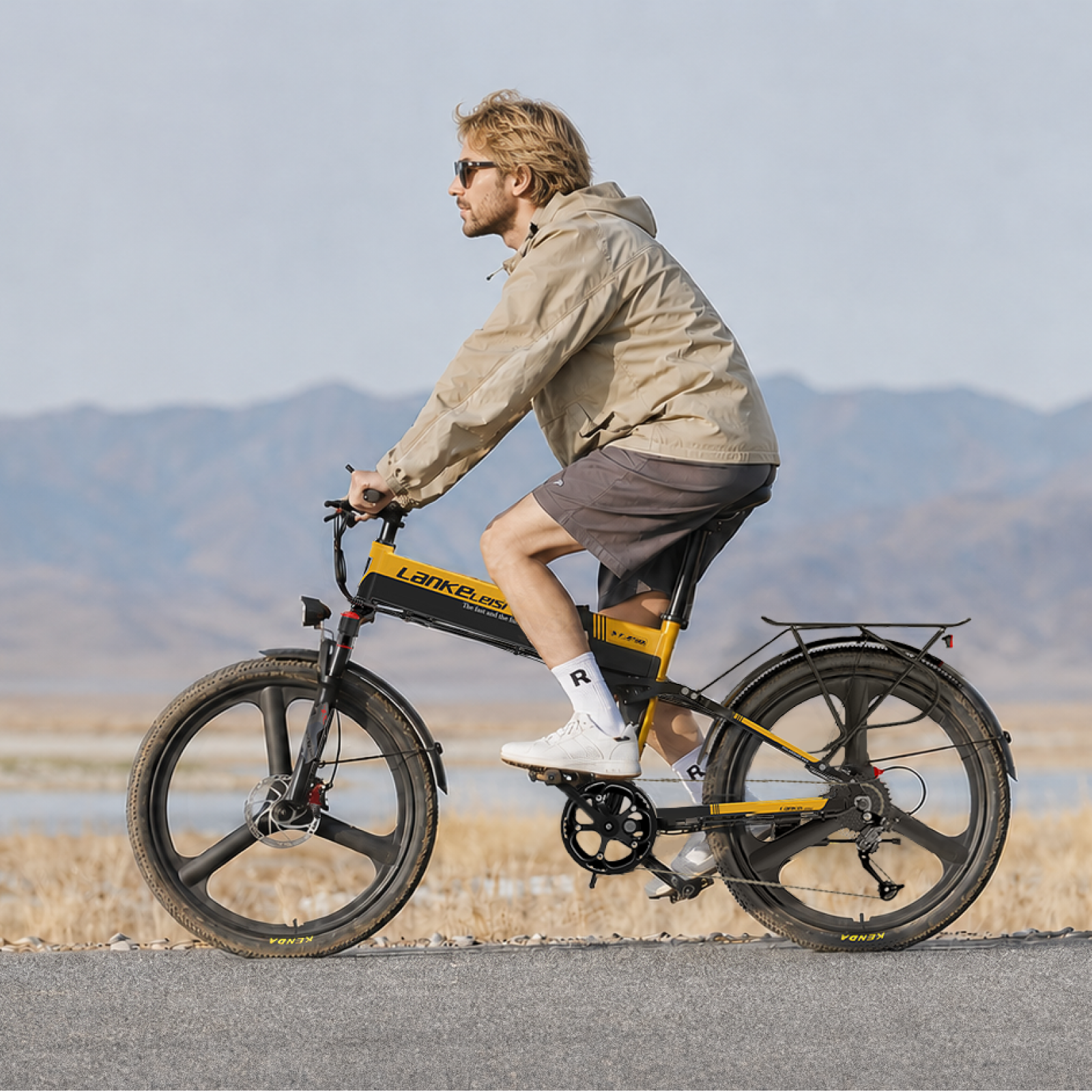 【Pre-sale】LANKELEISI XT750 SPORTS Electric Folding Bike