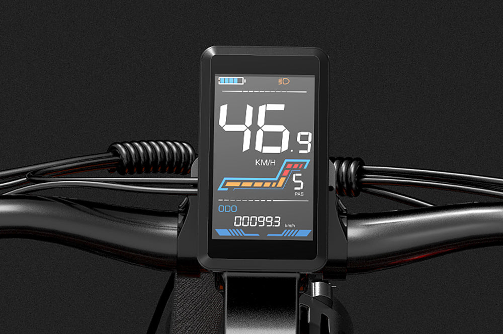 Écran LCD pour vélo électrique LANKELEISI