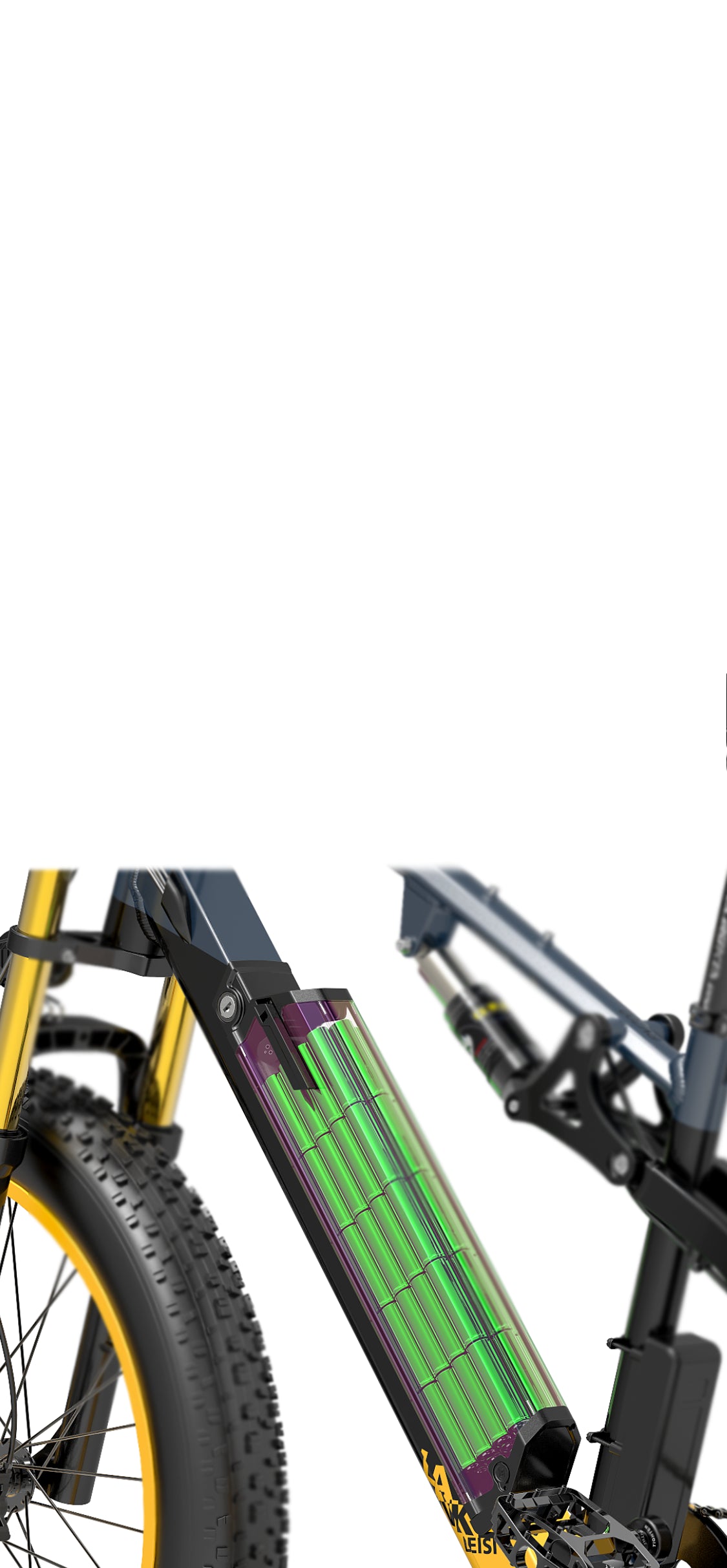 Equipé d'une batterie au lithium 48V 16Ah