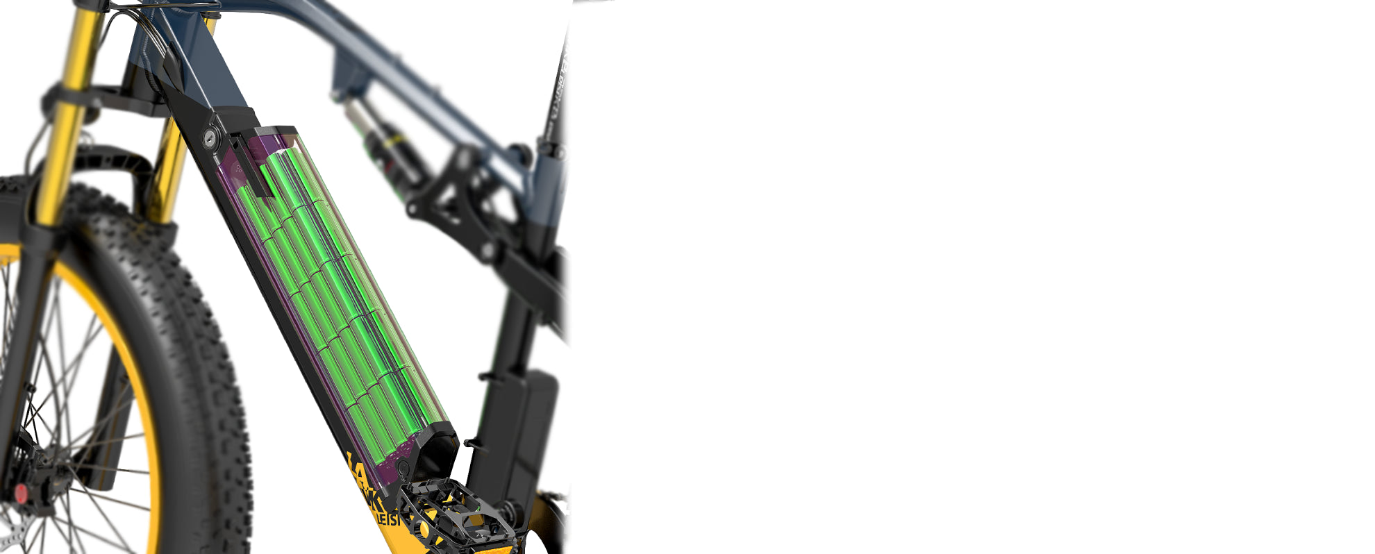 Equipé d'une batterie au lithium 48V 16Ah