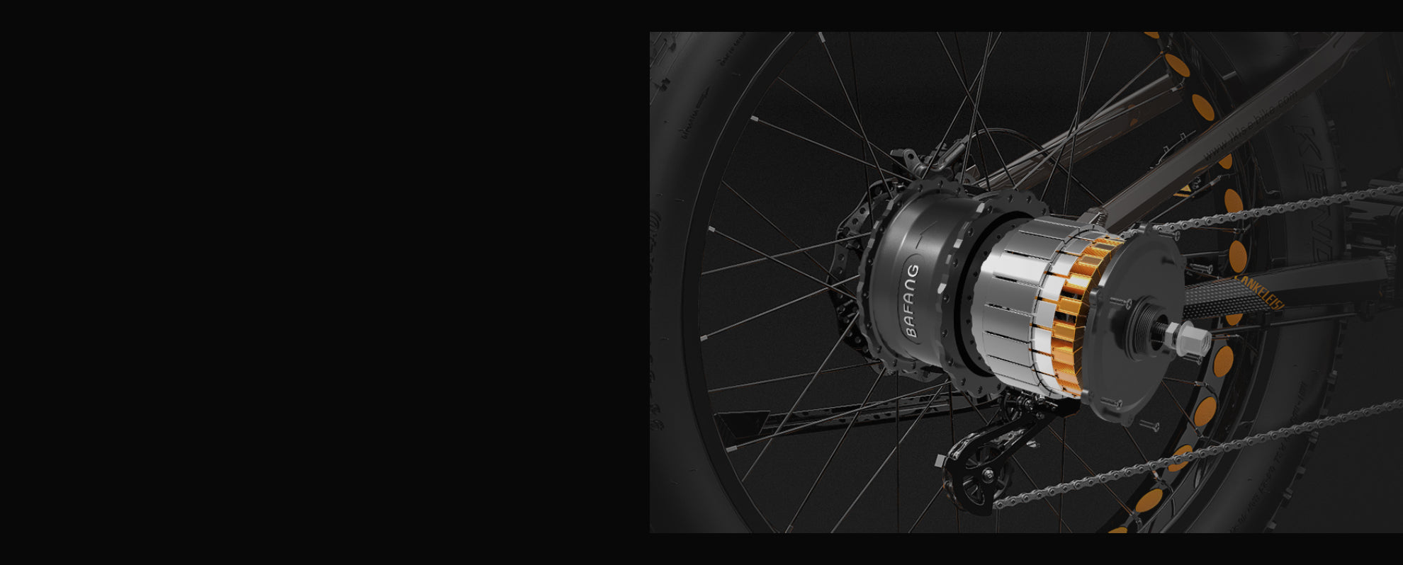 Équipé d'un moteur brushless Bafang 750W