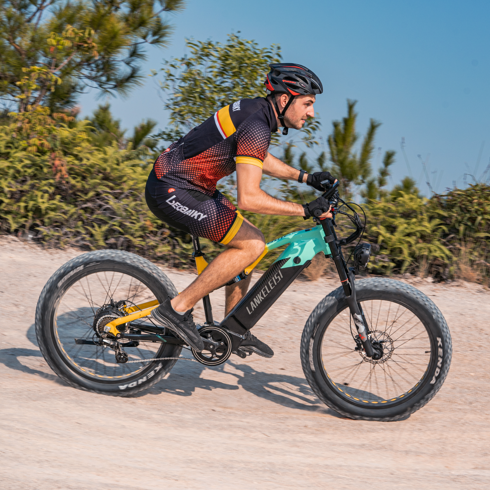 LANKELEISI RV800 Highest Quality 750W Bafang Motor Electric Mountain Bike
