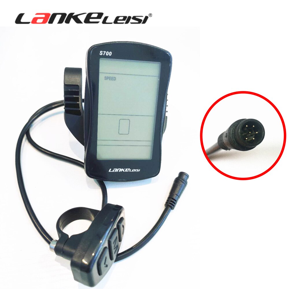S700/S866/s600 Accessoire d'affichage LCD multifonctionnel pour vélo électrique LANKELEISI - LANKELEISI FRS700/S866/s600 Accessoire d'affichage LCD multifonctionnel pour vélo électrique LANKELEISILANKELEISILANKELEISI FRLANKELEISI FR3159247690554Connecteur d'affichage LCD
