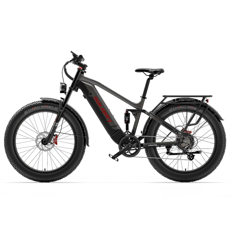 Dukawey Silvertip8 1000W Fat Tire Electric Bike – 26 inch
