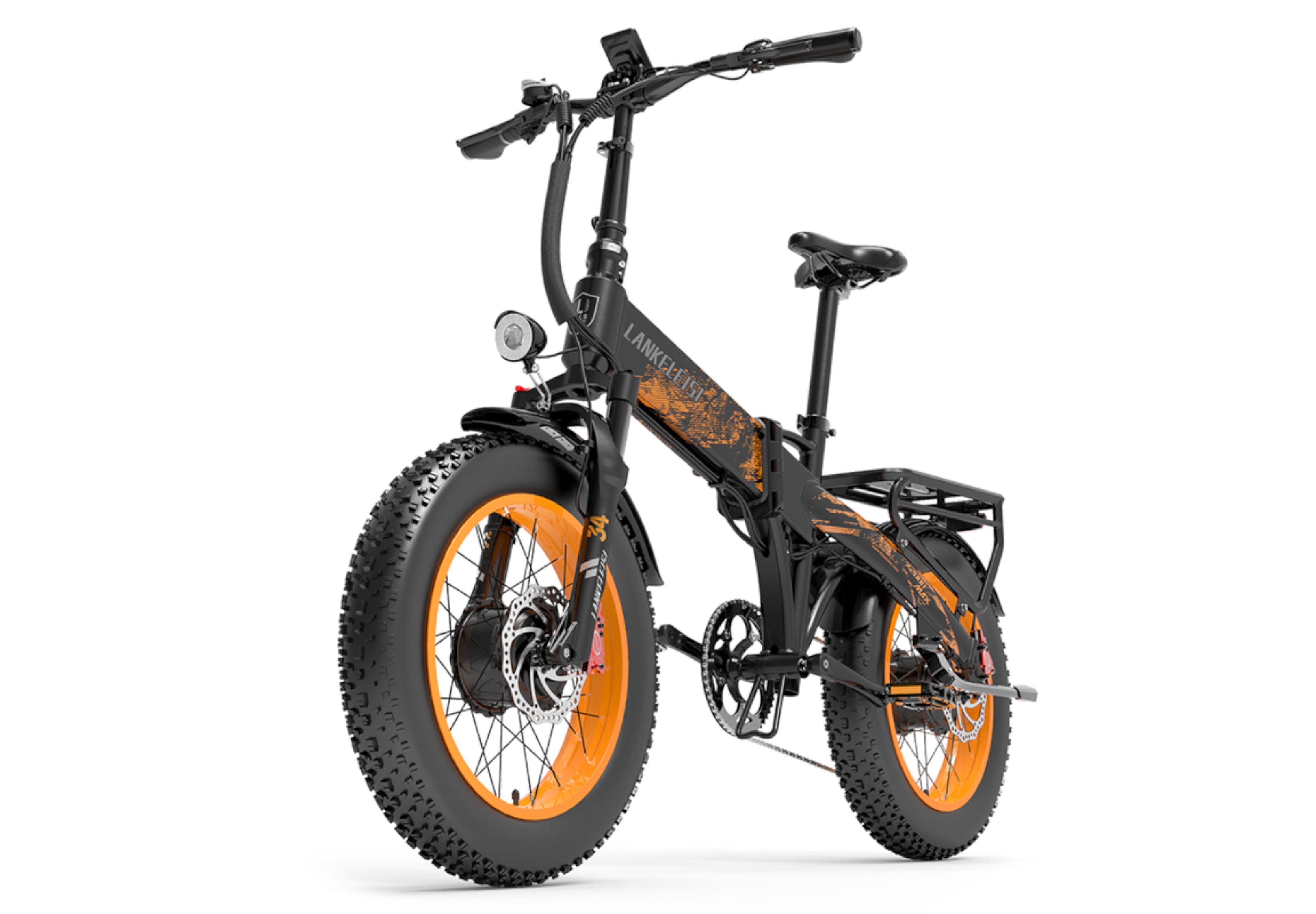 Vélo électrique X2000MAX (couleur orange)