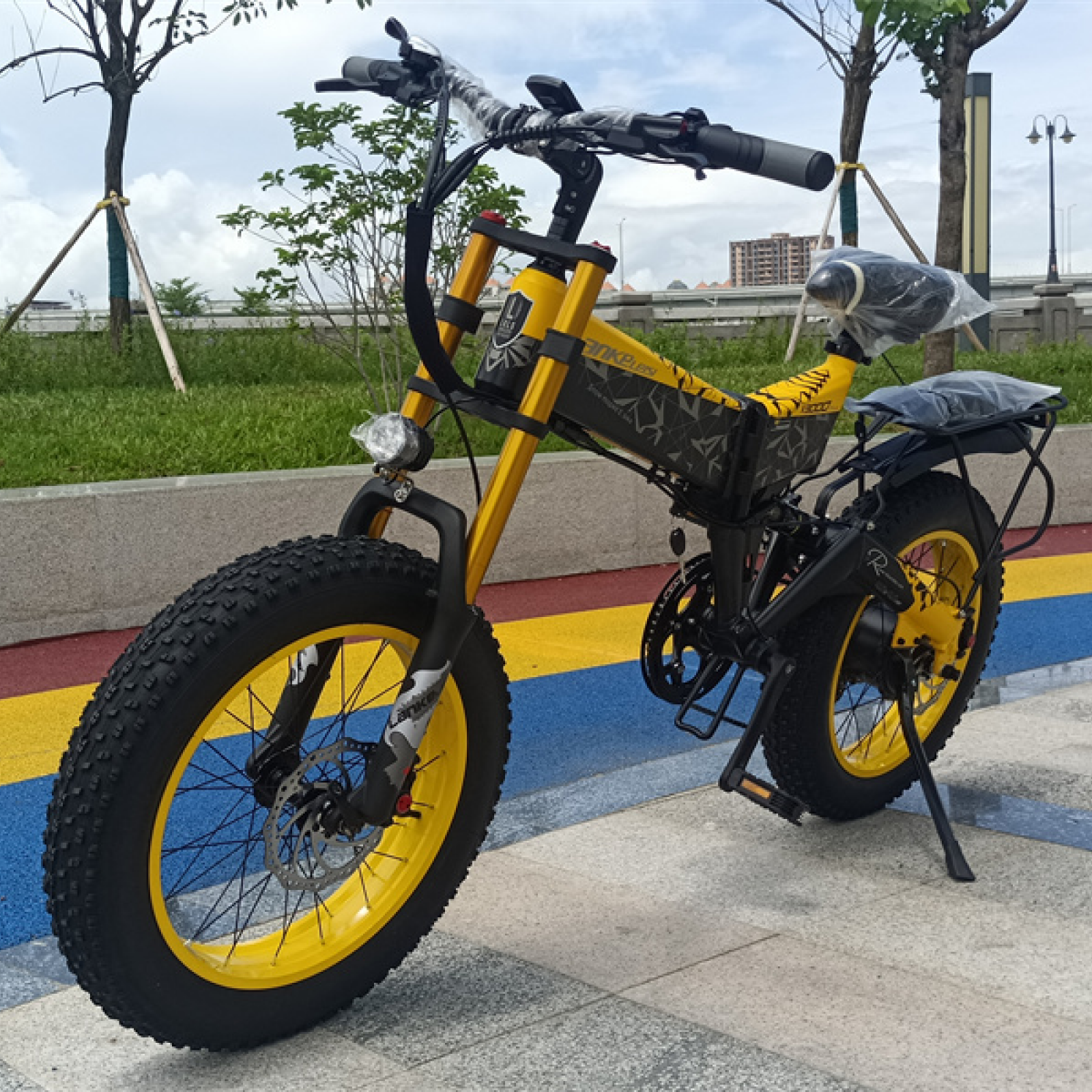 LANKELEISI X3000Plus-UP Fat Tire Snow Electric Bike