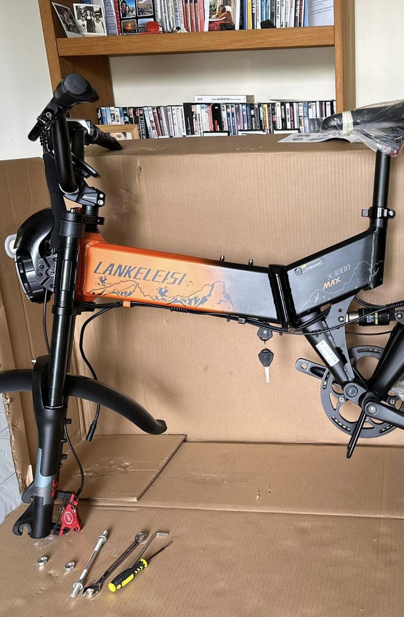 Assemblage du vélo électrique X3000max