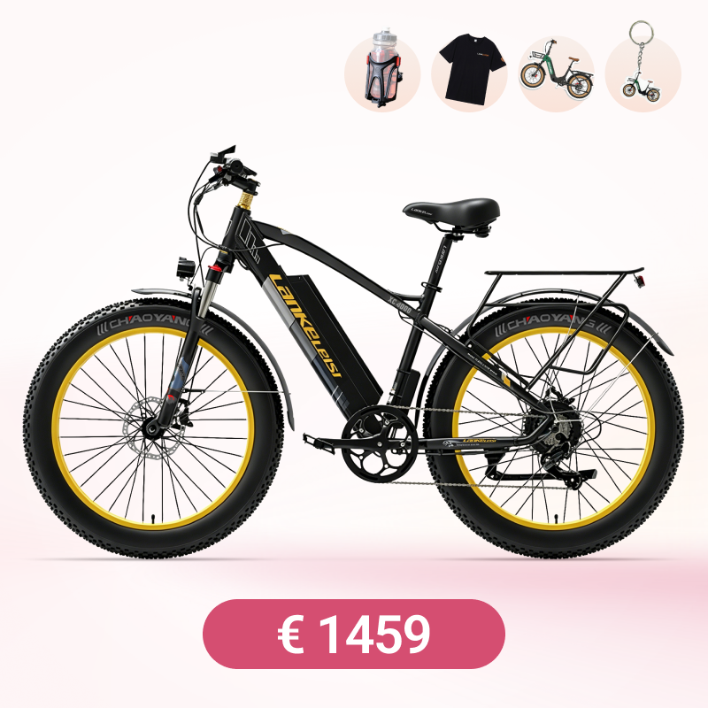 【Prévente】LANKELEISI XC4000 Vélo électrique à pneus larges