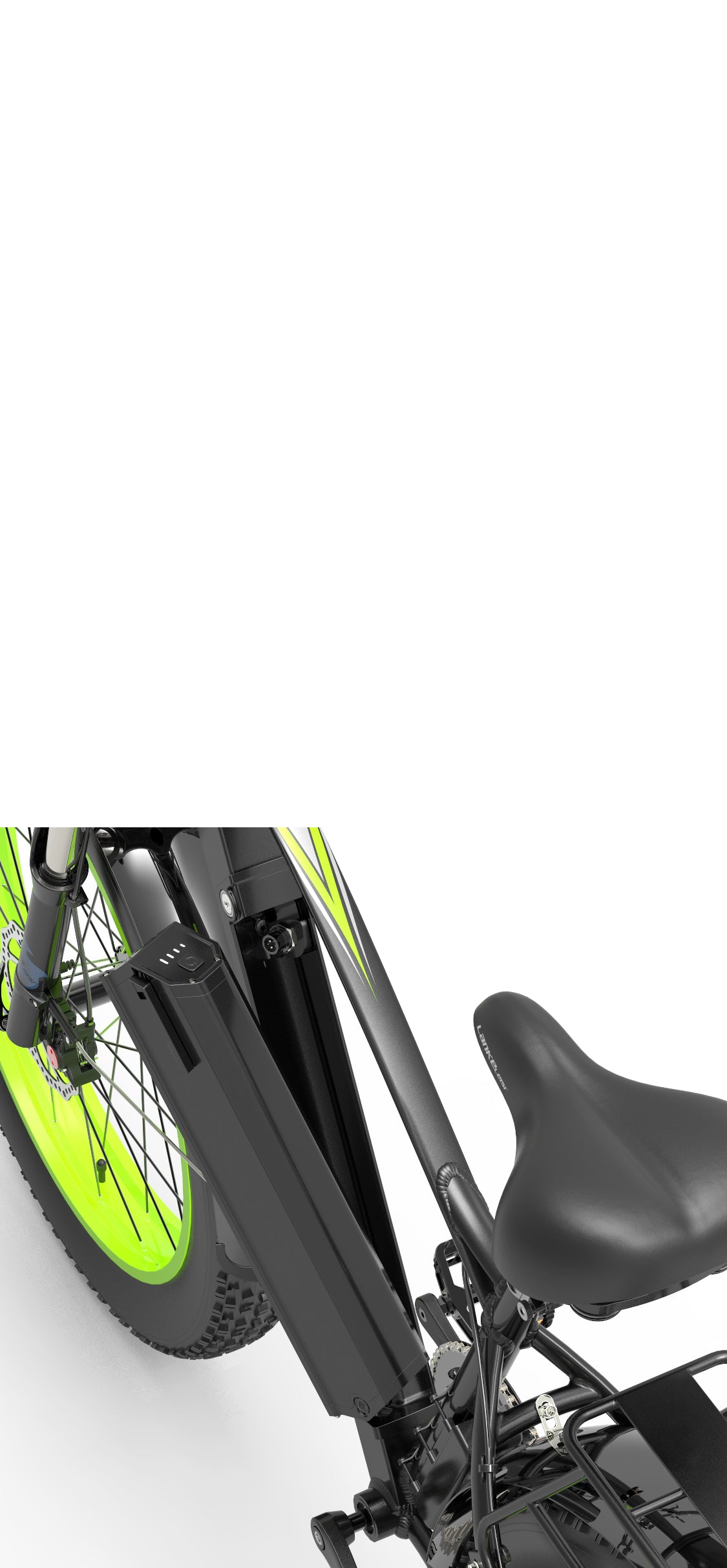 Equipé d'une batterie au lithium 48V 17.5Ah