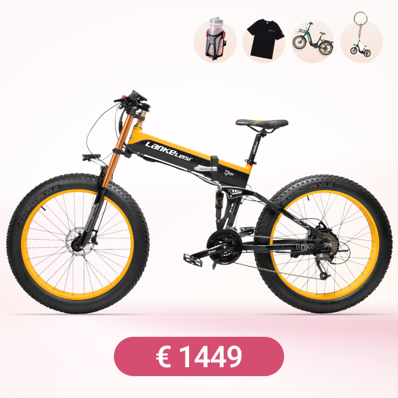 LANKELEISI XT750 PLUS BIG FORK VTT électrique Fat Tire