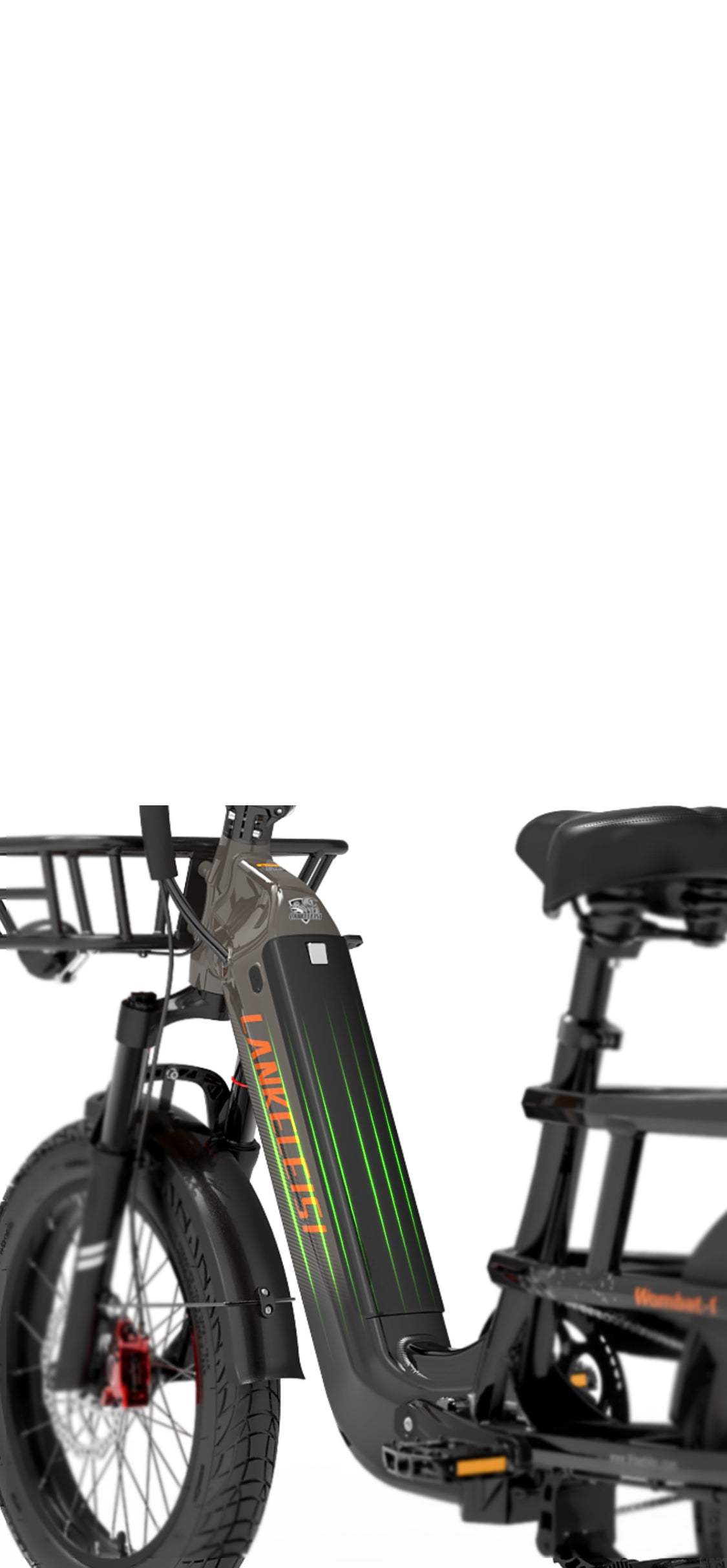 Equipé d'une batterie au lithium 48V 20Ah