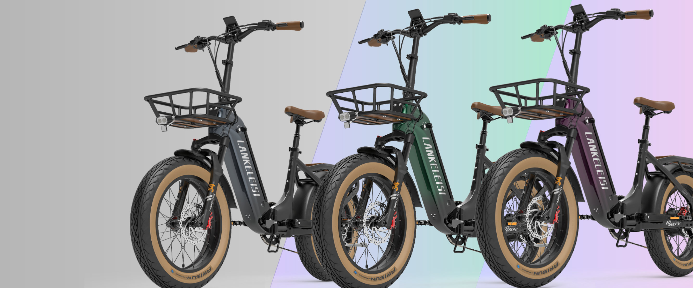 Nouveau vélo électrique GOLF-X disponible | Bannière PC
