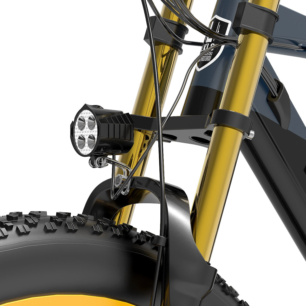 Feu avant pour vélo électrique