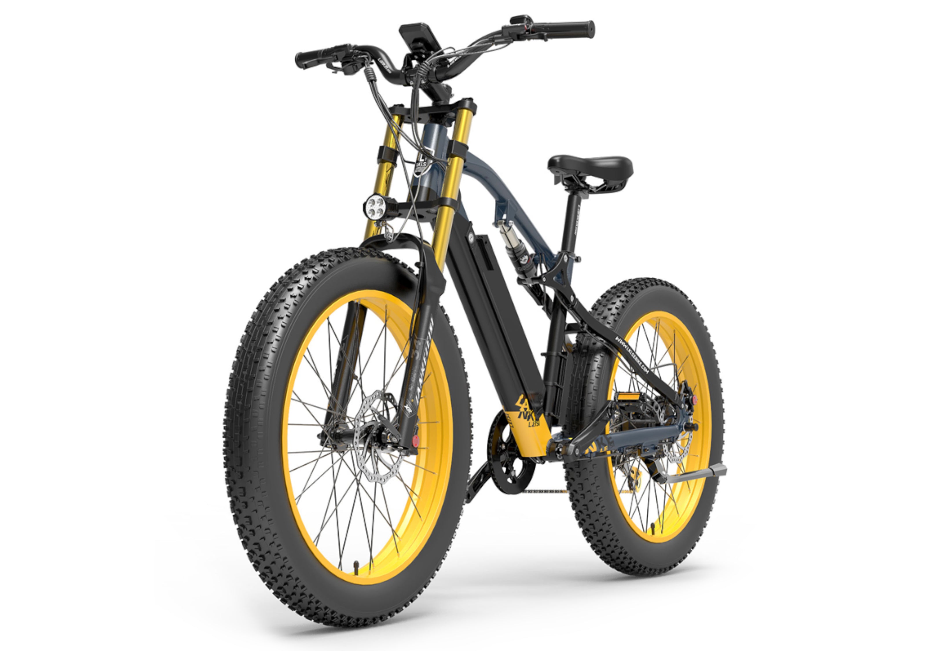 Vélo électrique tout-terrain RV700 Explorer - Jaune