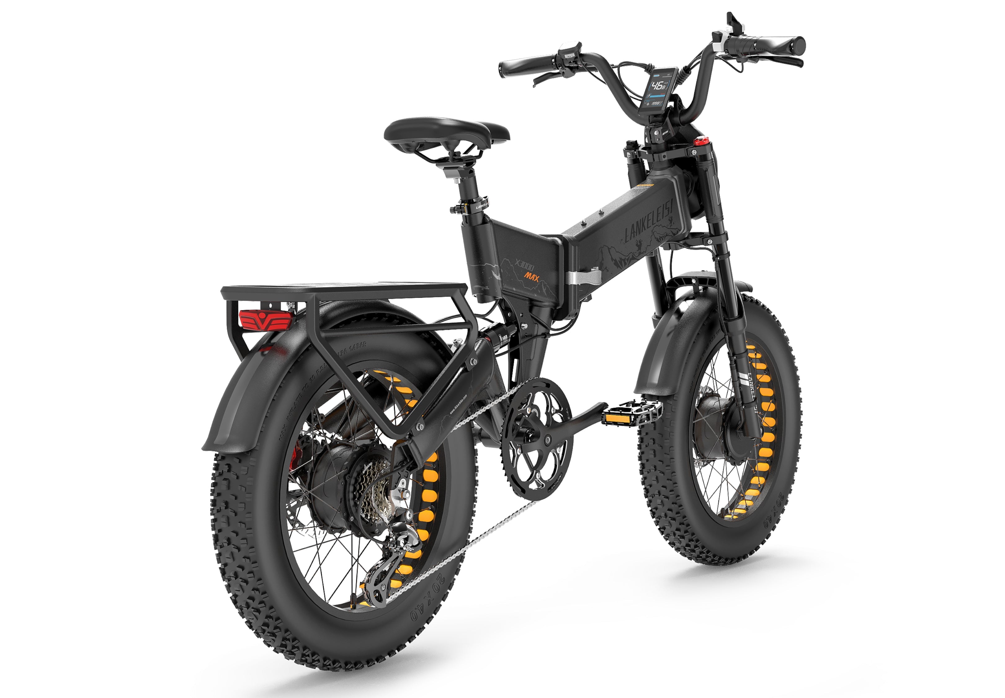 LANKELEISI X3000 MAX 2000W Vélo électrique à double moteur(Pack 2 vélos) - LANKELEISI FRLANKELEISI X3000 MAX 2000W Vélo électrique à double moteur(Pack 2 vélos)lankeleisi - bikesLANKELEISI FRLANKELEISI FR3167792849037x3000-max-grey+orangeVélo électrique pliant X3000 MAX 2000W