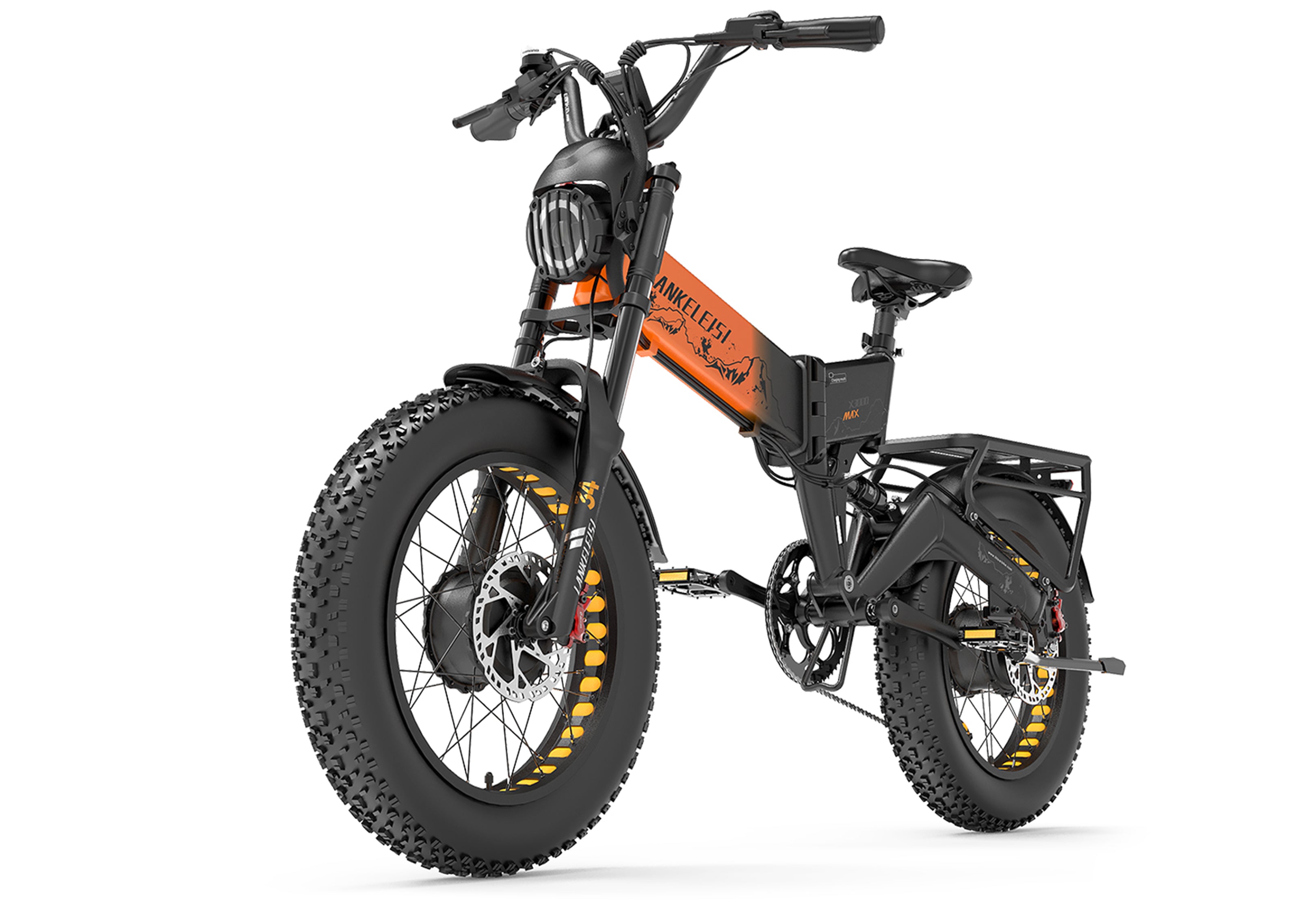 Vélo électrique X3000 MAX - Orange