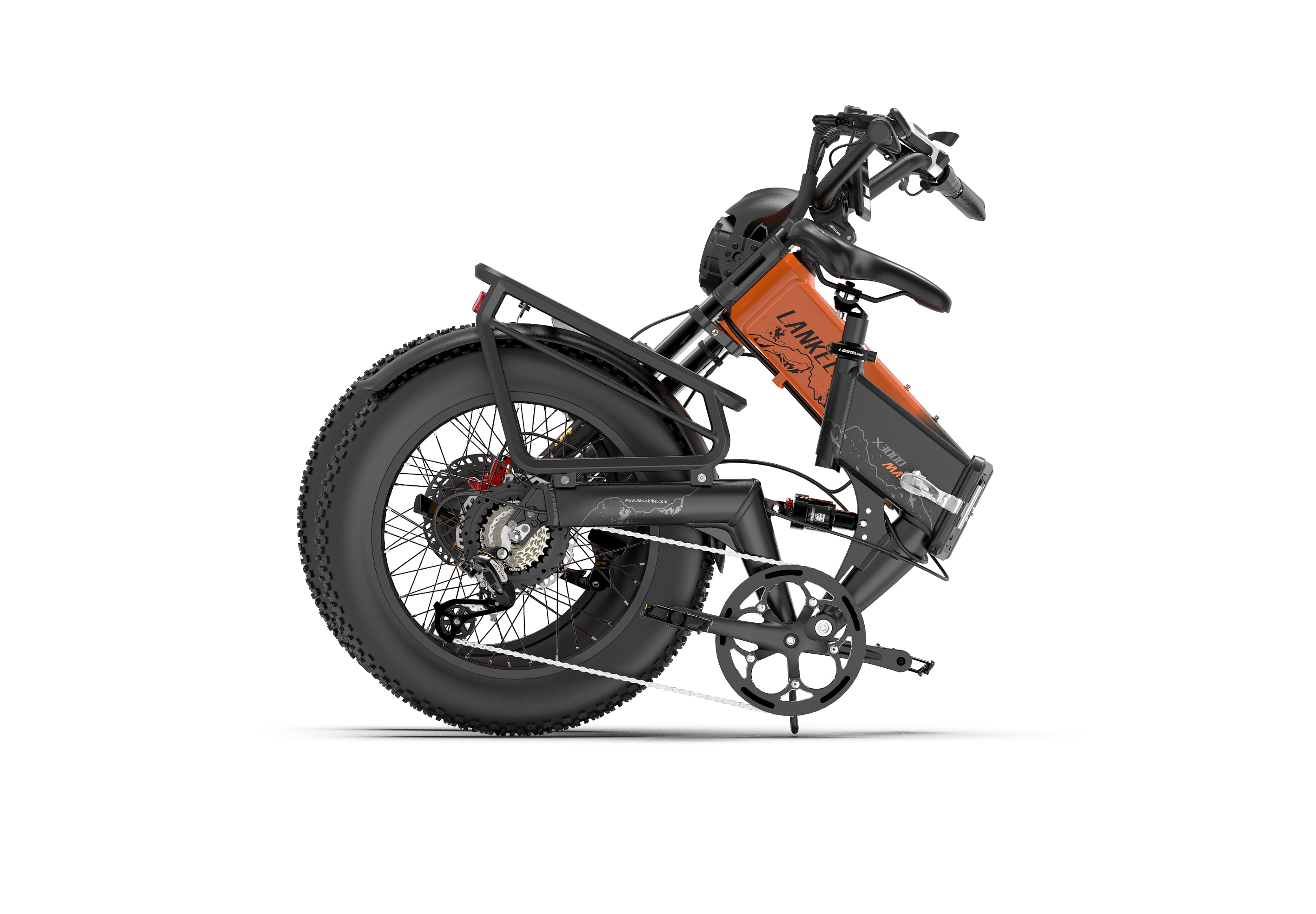 Vélo électrique pliant X3000 MAX Orange