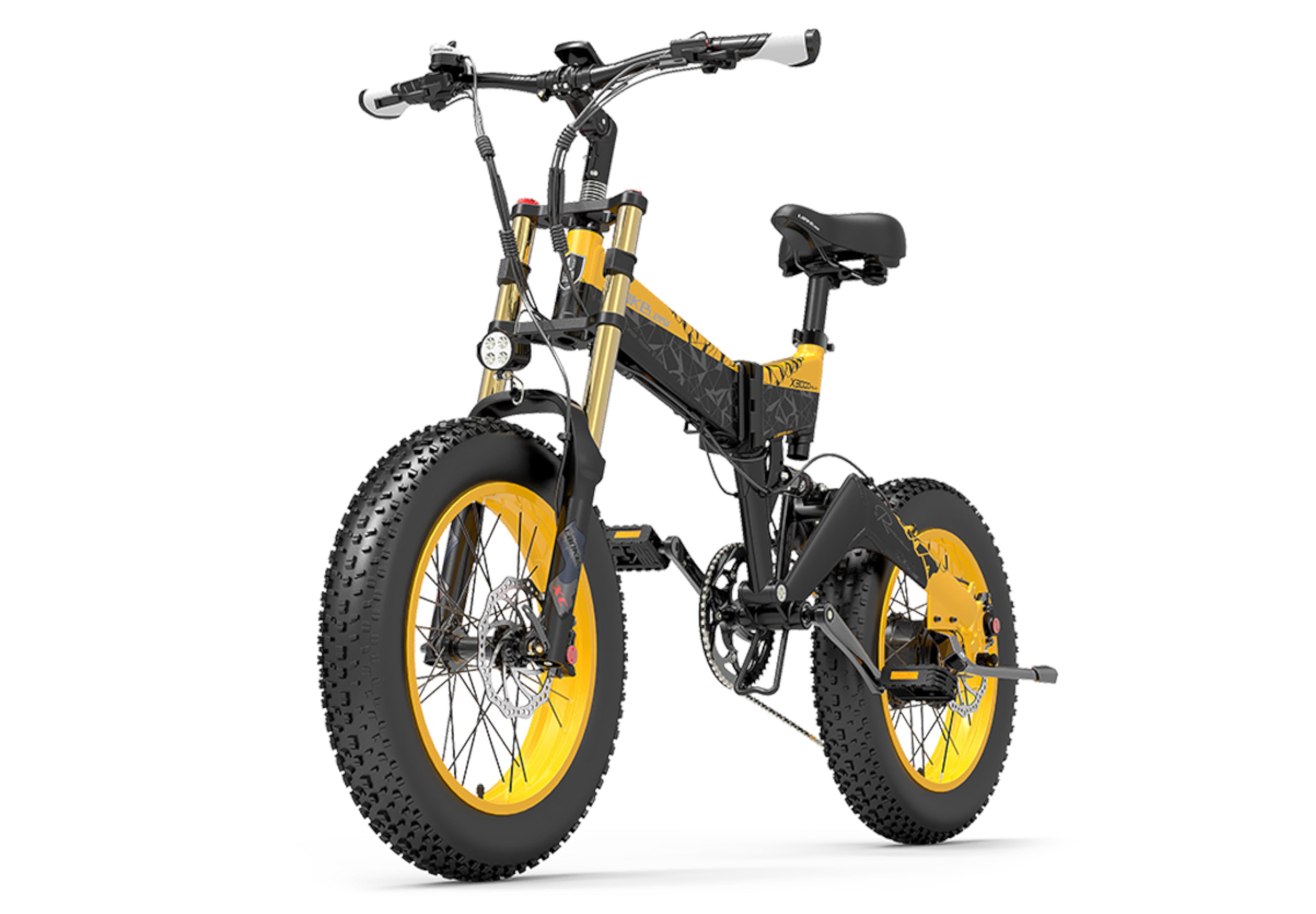 Vélo électrique pliable X3000Plus-UP - Jaune