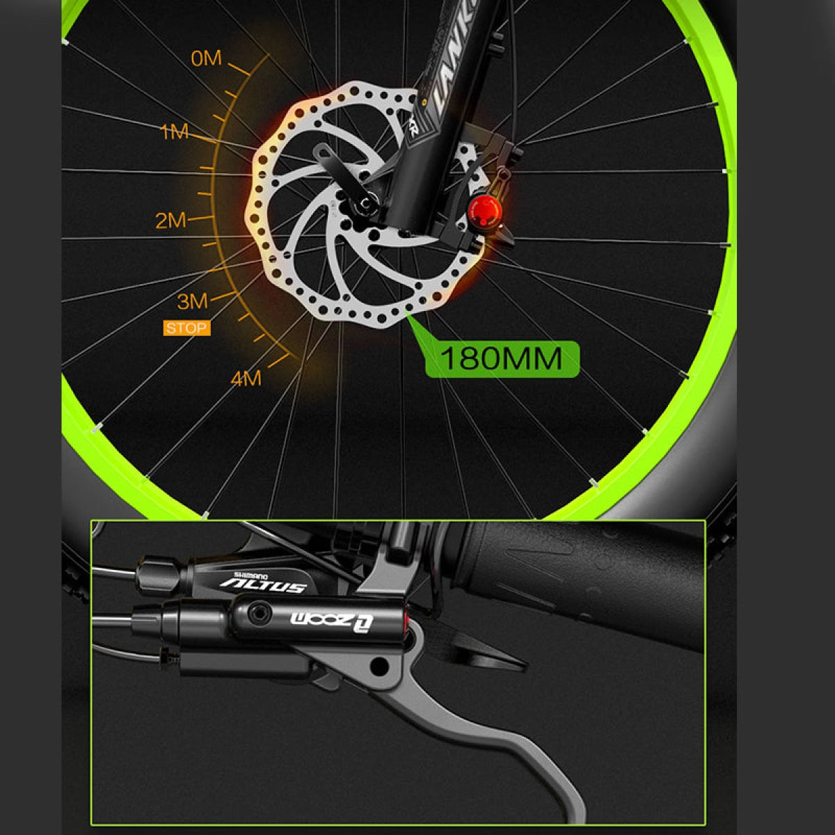 Poignée pour vélo électrique XT750 PLUS