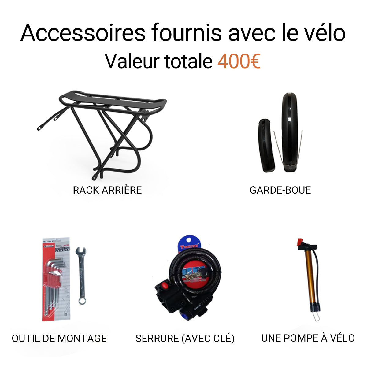 Accessoires pour vélo électrique XC4000
