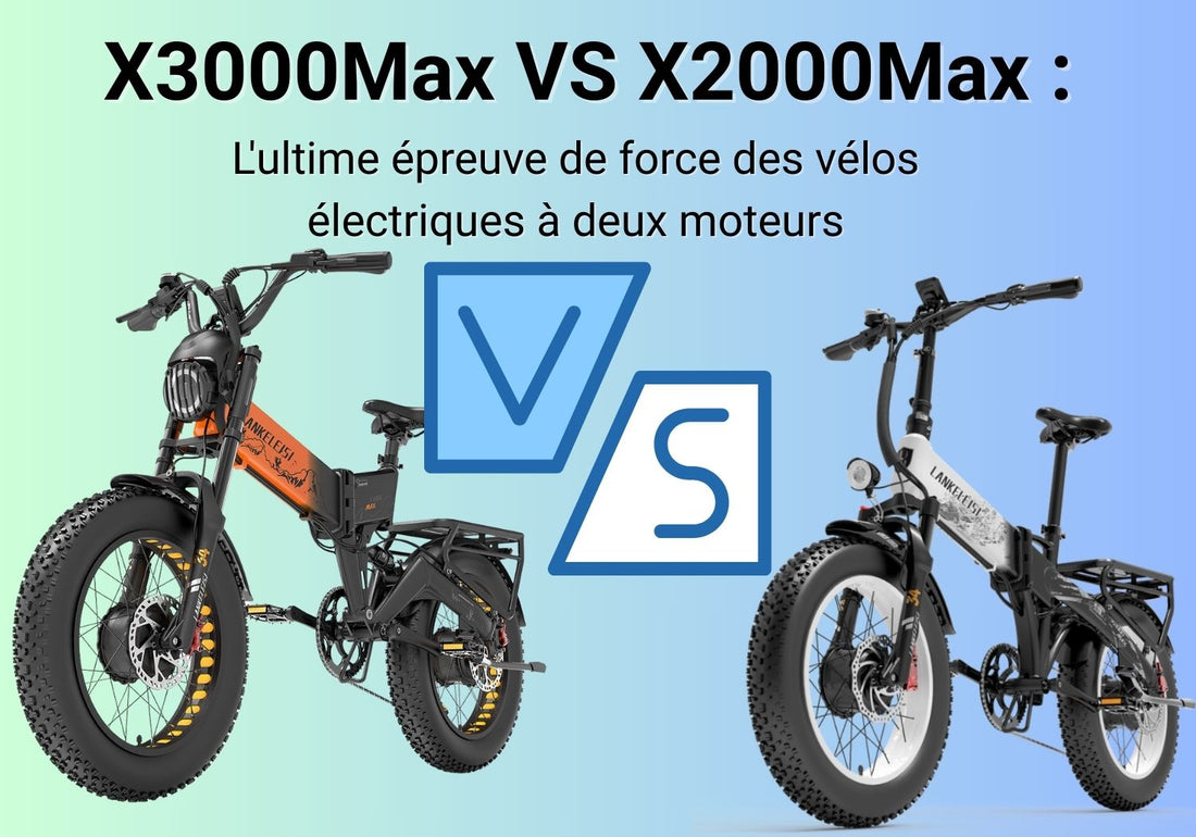 Vélo électrique à double moteur LANKELEISI