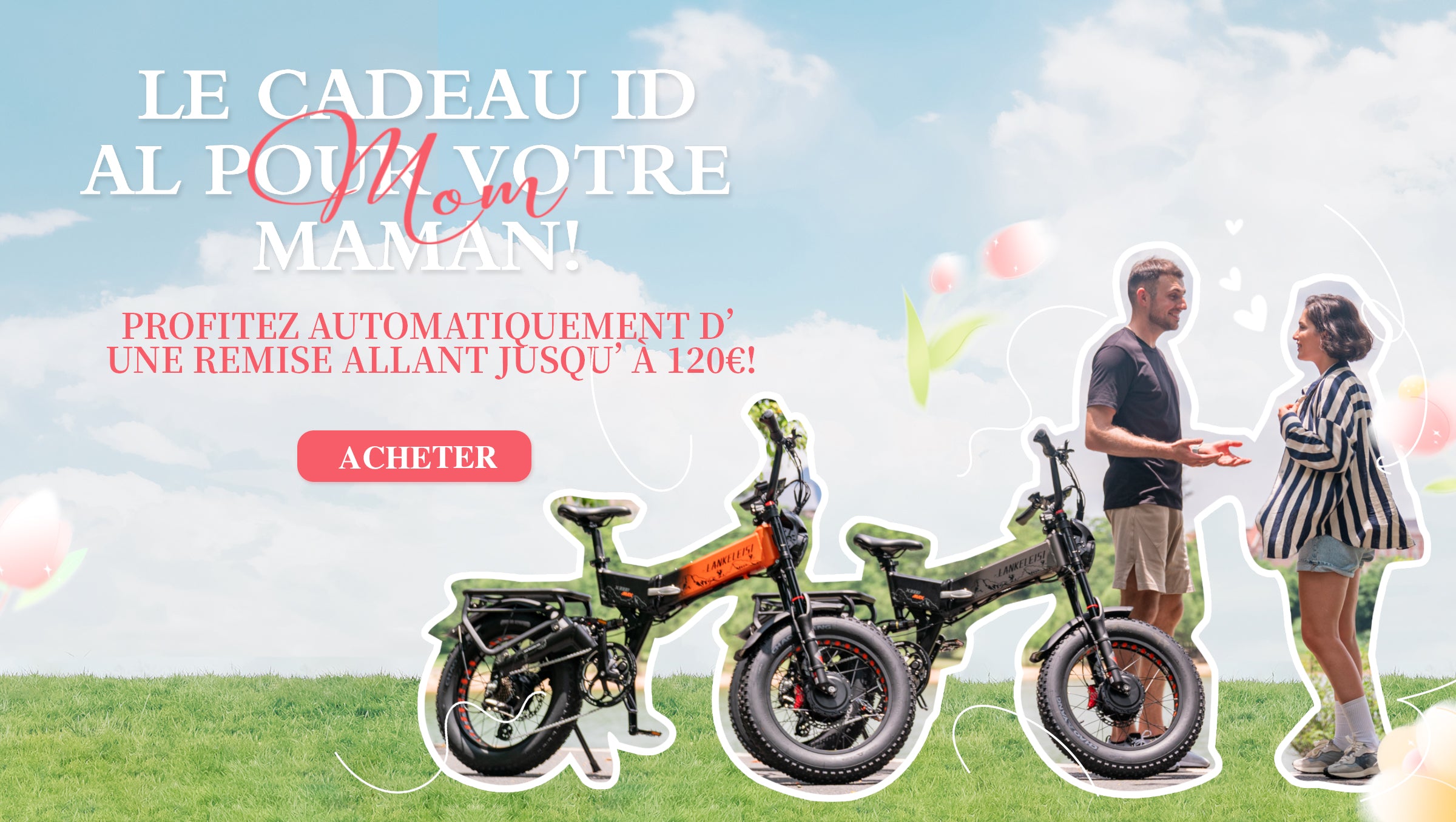 Bannière de la fête des mères LANKELEISI