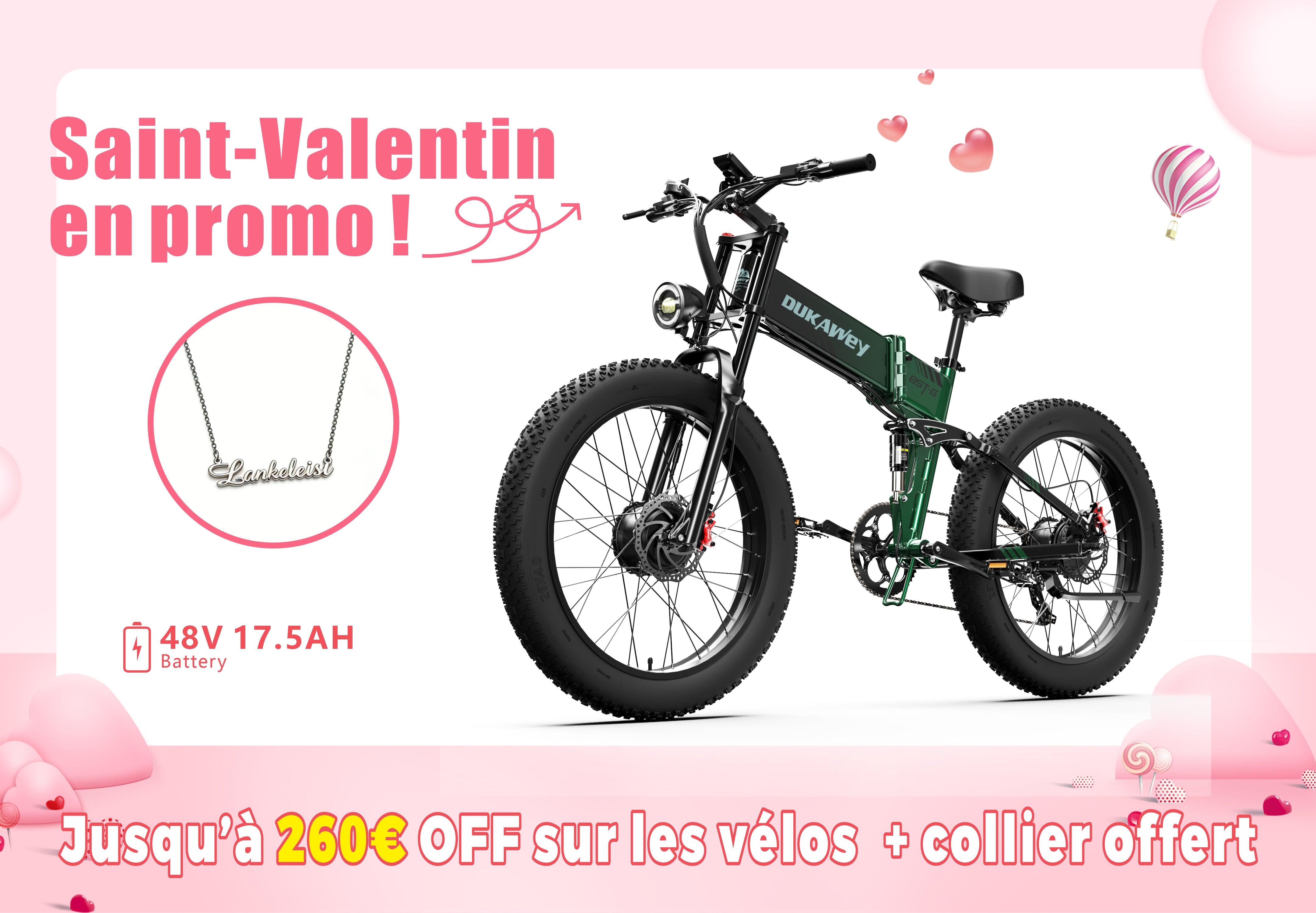 DUKAWEY BST-6 Vélo électrique