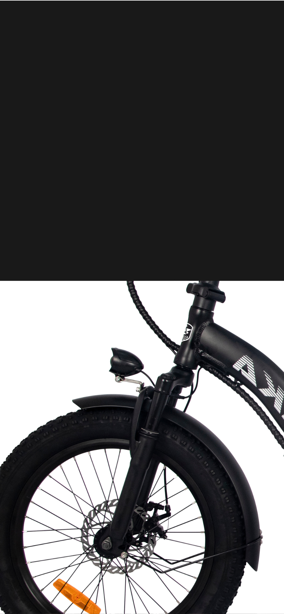 Le vélo électrique BZ20 PLUS est doté d'une suspension intégrale pour un confort de conduite accru
