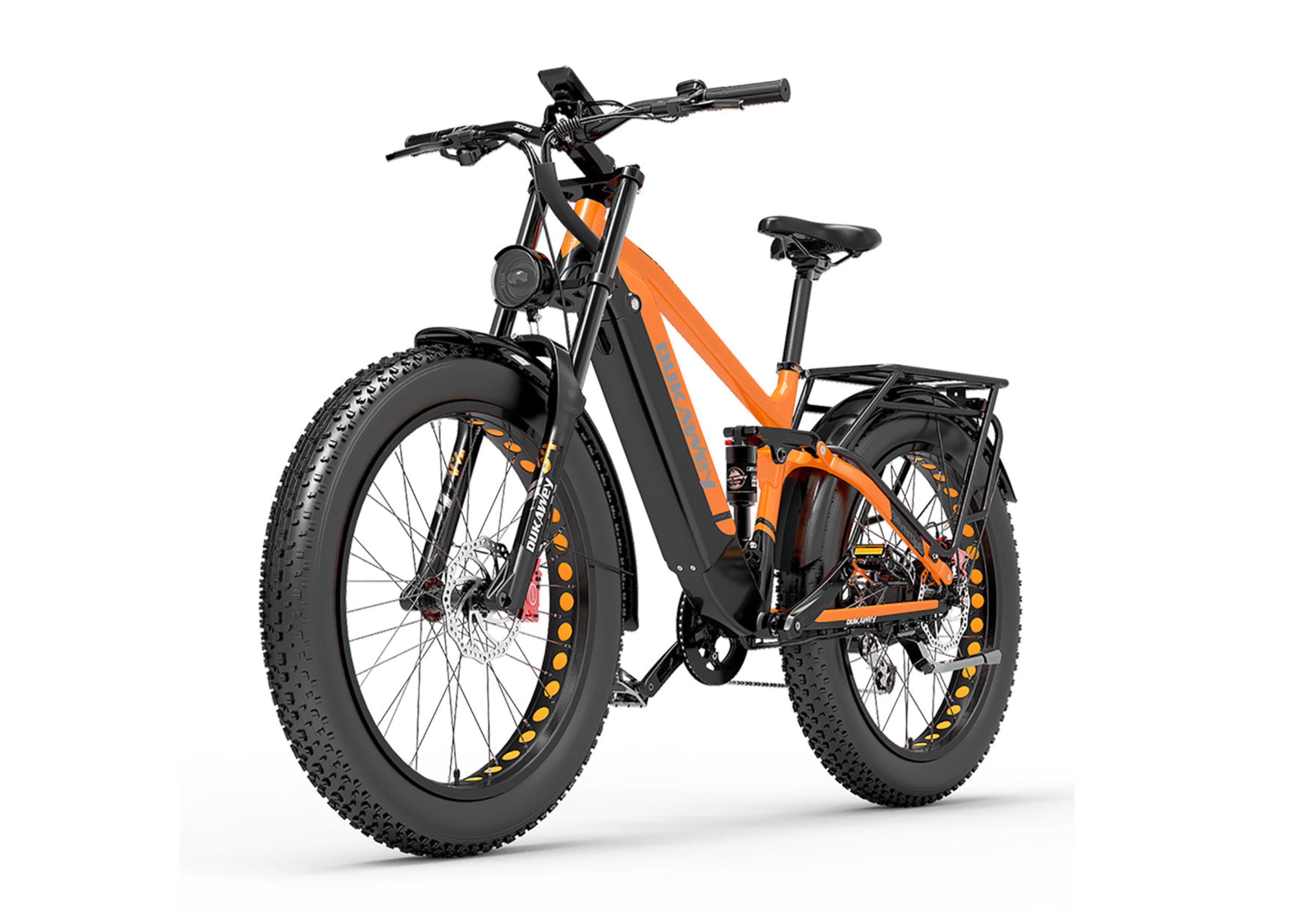Dukawey Silvertip8 Vélo électrique tout-terrain à pneus larges 1000W – 26 pouces