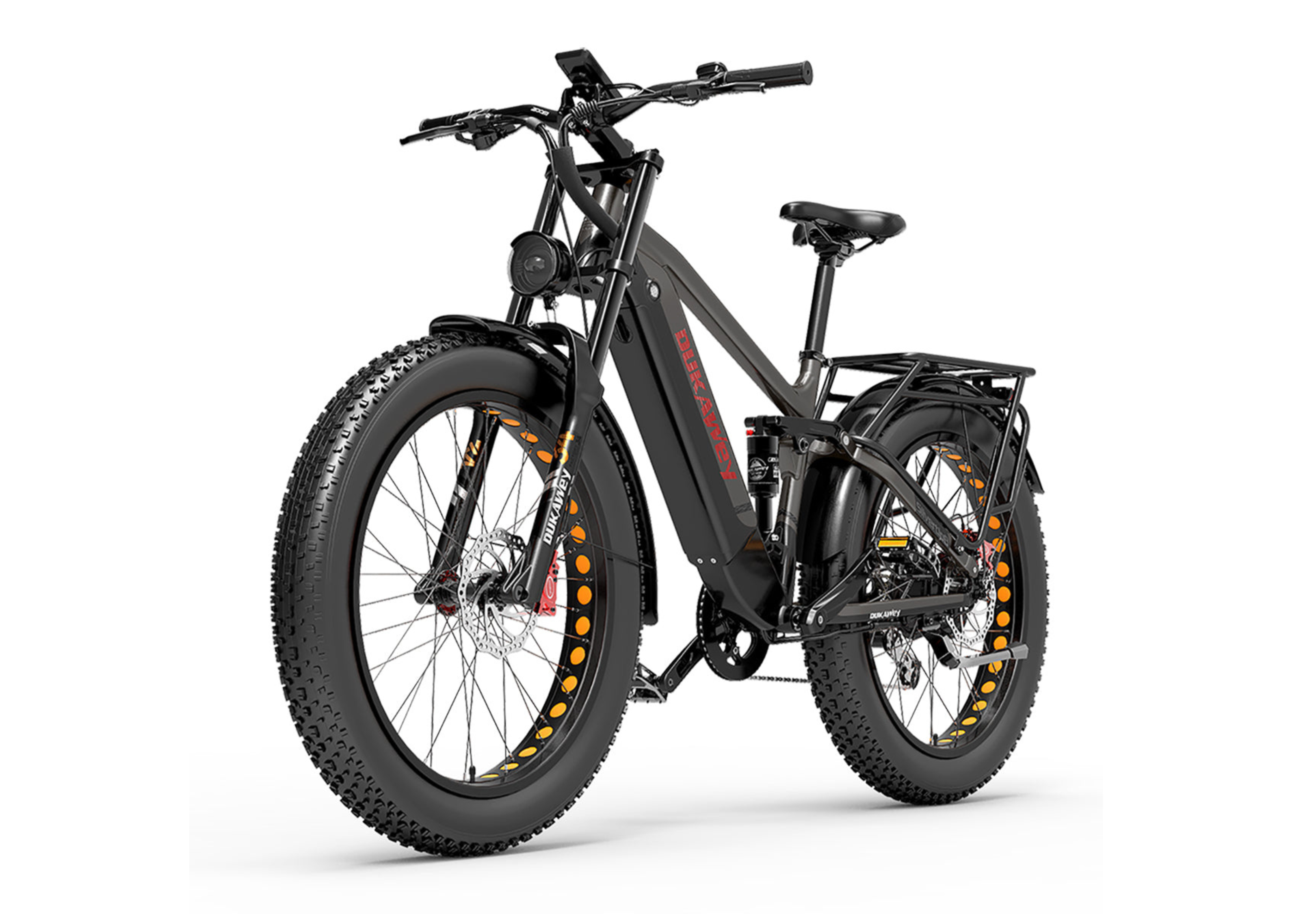Dukawey Silvertip8 Vélo électrique tout-terrain à pneus larges 1000W – 26 pouces