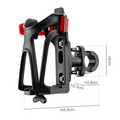 Porte-bidon réglable pour vélos