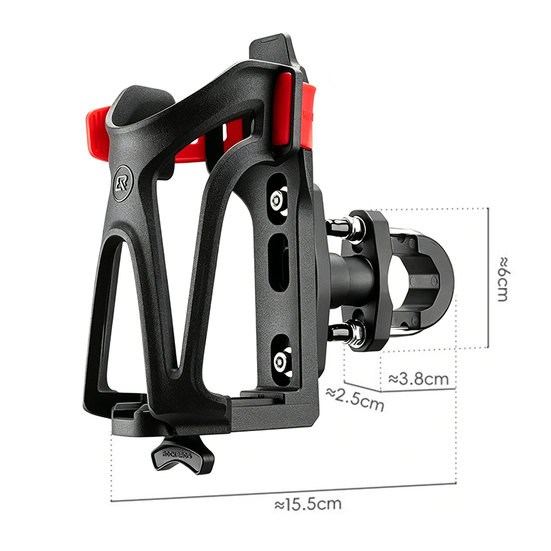 Porte-bidon réglable pour vélos