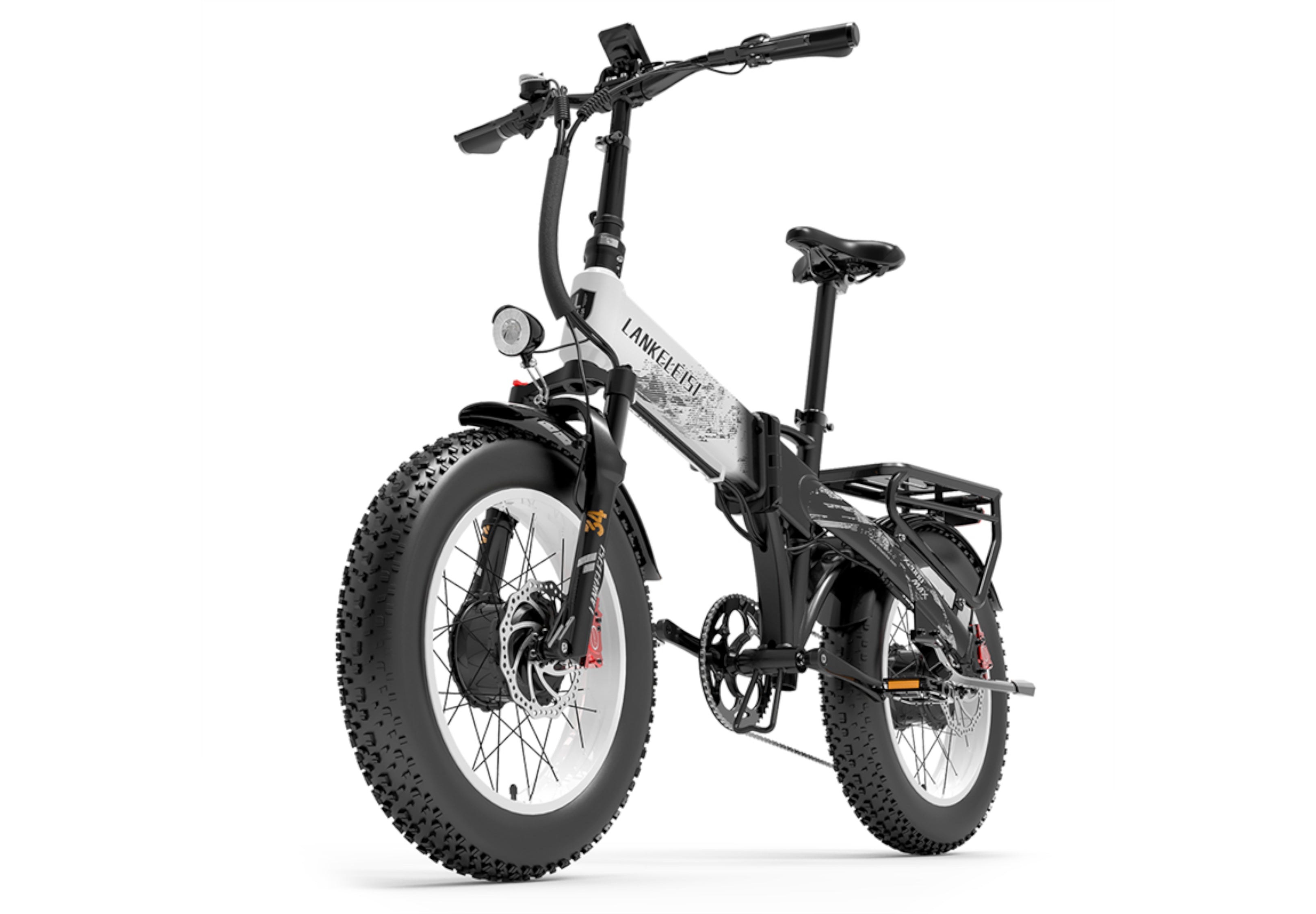 LANKELEISI X2000 MAX Vélo électrique à double moteur 2000W(Nouveaux arrivages)