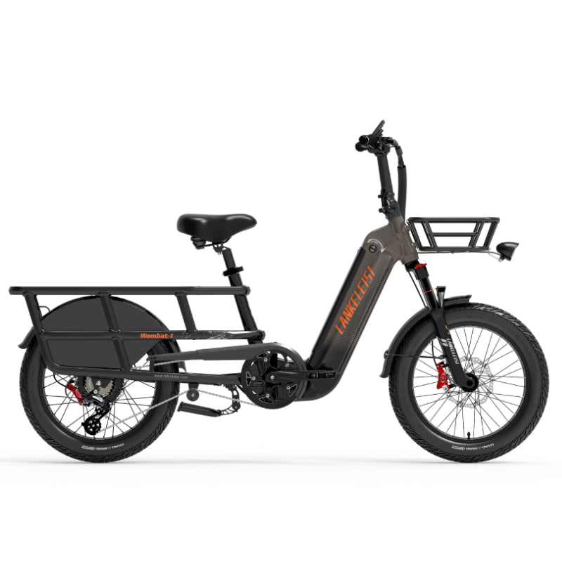 LANKELEISI Wombat-1 1000W à longue portée cargo Vélo électrique